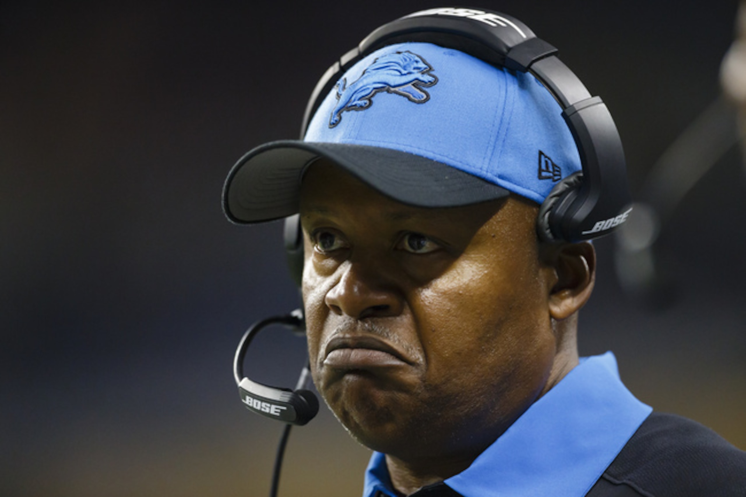 Lions HC Jim Caldwell Lions HC Jim Caldwell