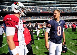 Jimmy Clausen and Chicago's offense struggled in the second half against Arizona.