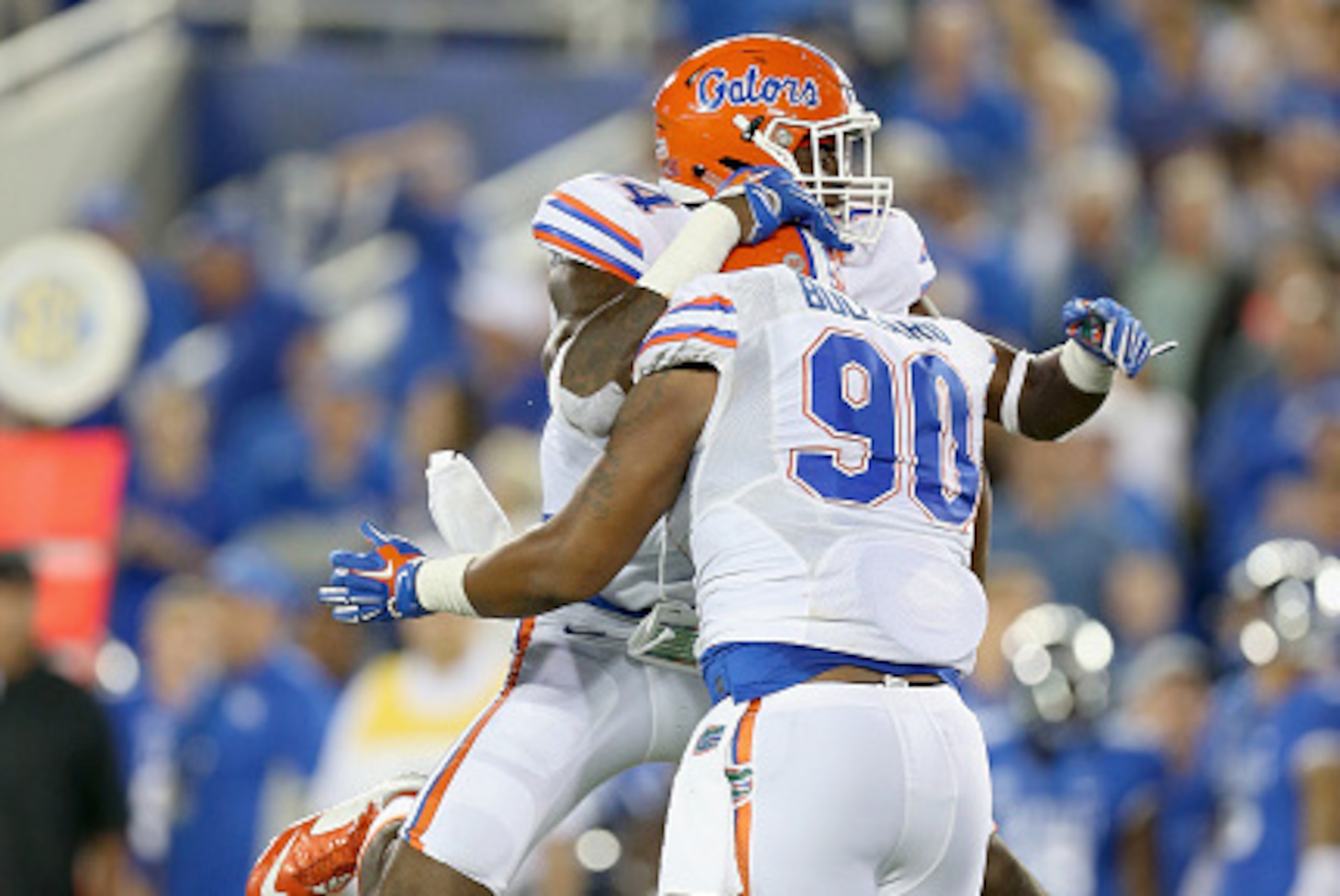 Florida DL Jonathan Bullard (90) Florida DL Jonathan Bullard (90)