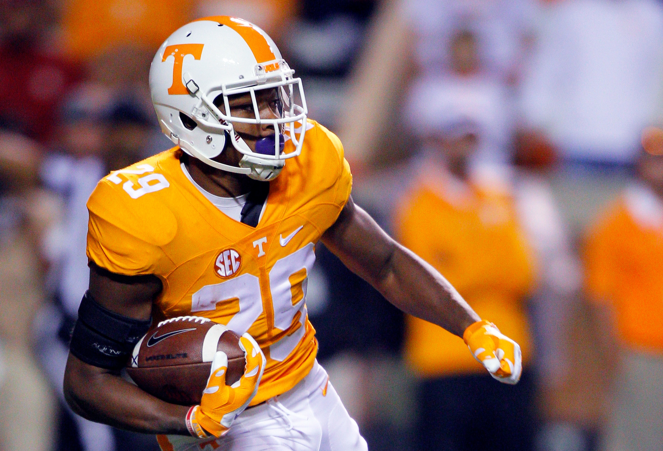 Tennessee DB Evan Berry Tennessee DB Evan Berry