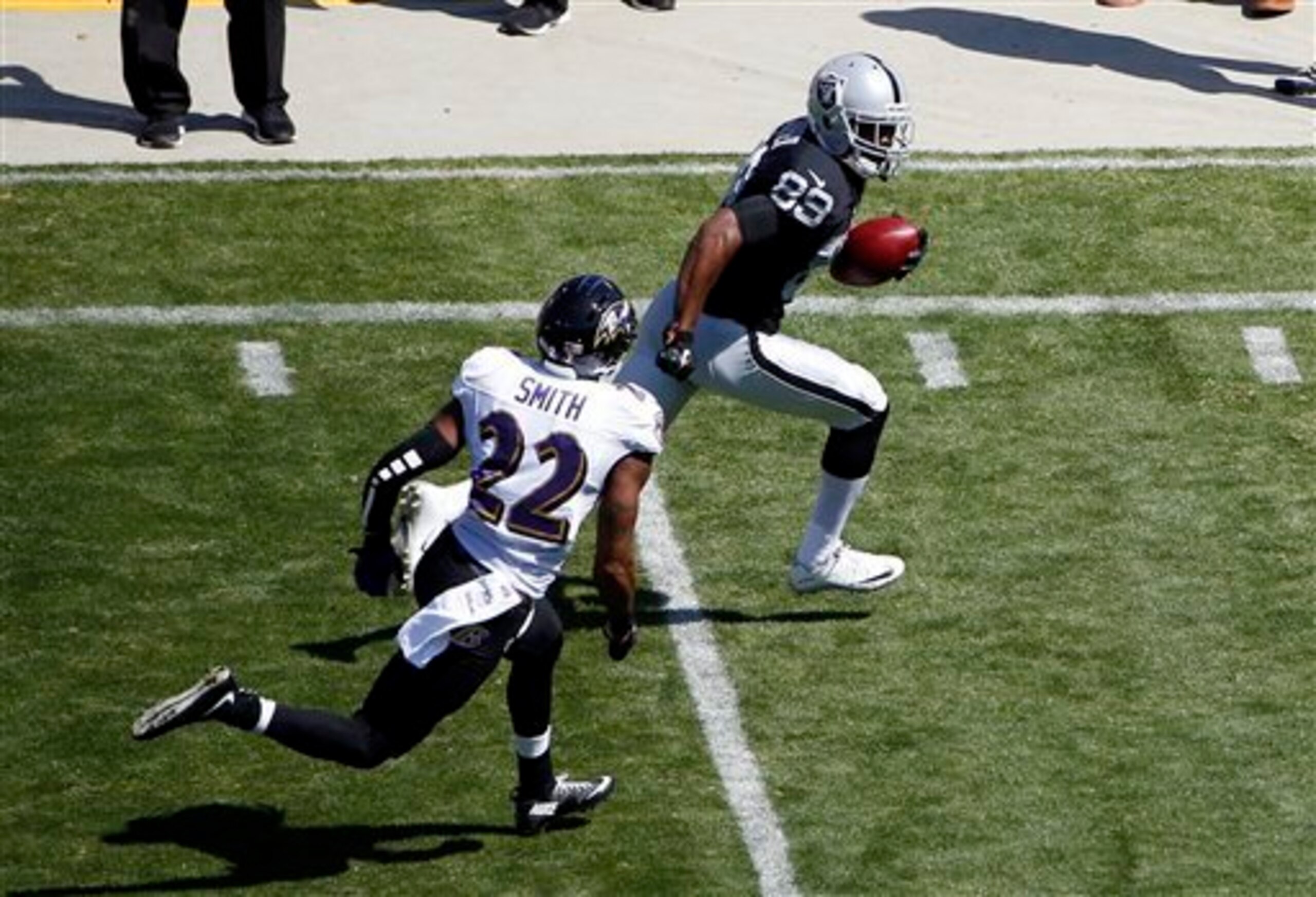 No. 89 Amari Cooper running for a touchdown.