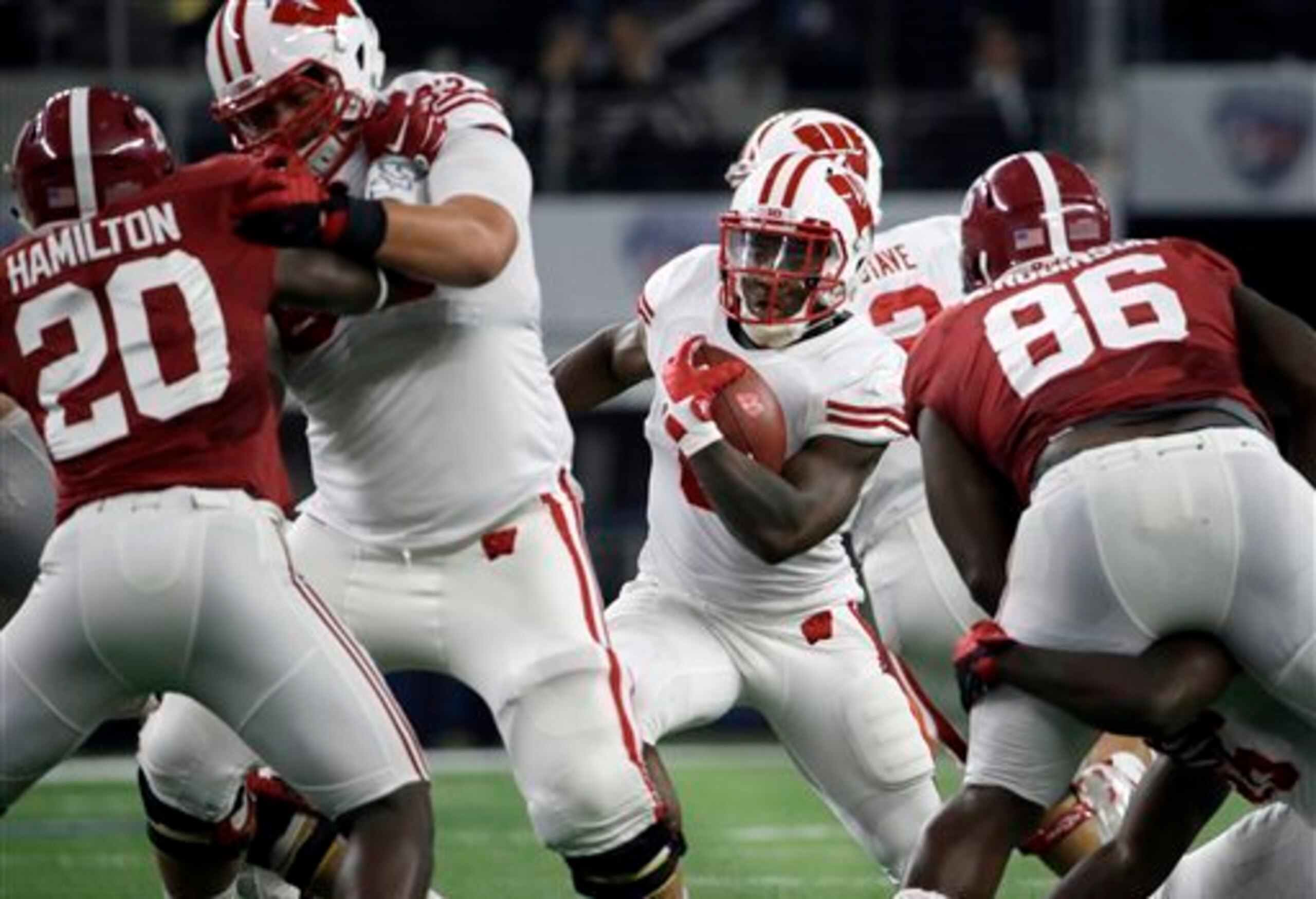 Corey Clement hasn't established himself as Wisconsin's top back yet.