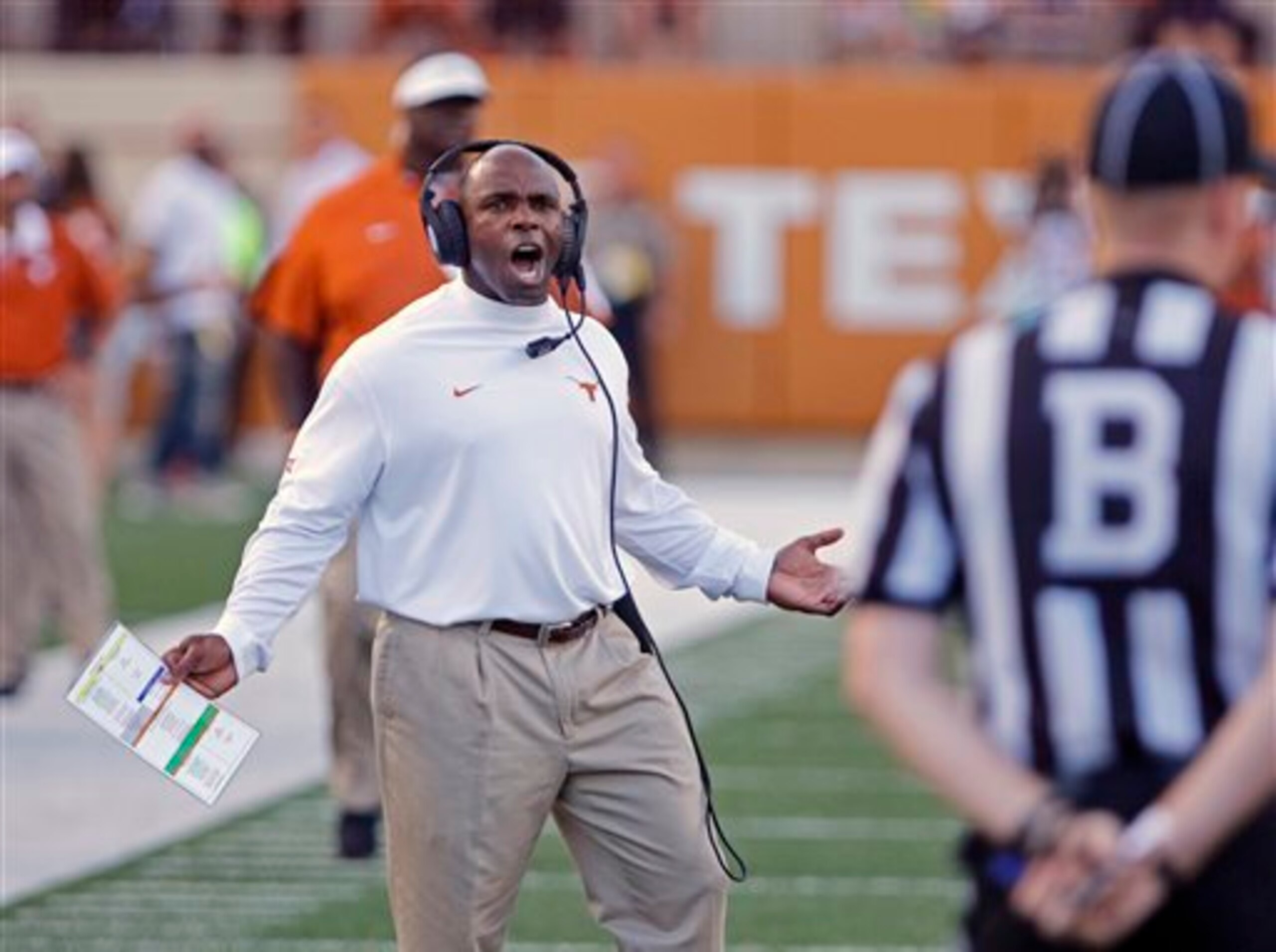Charlie Strong has to wonder what will go wrong next at Texas.