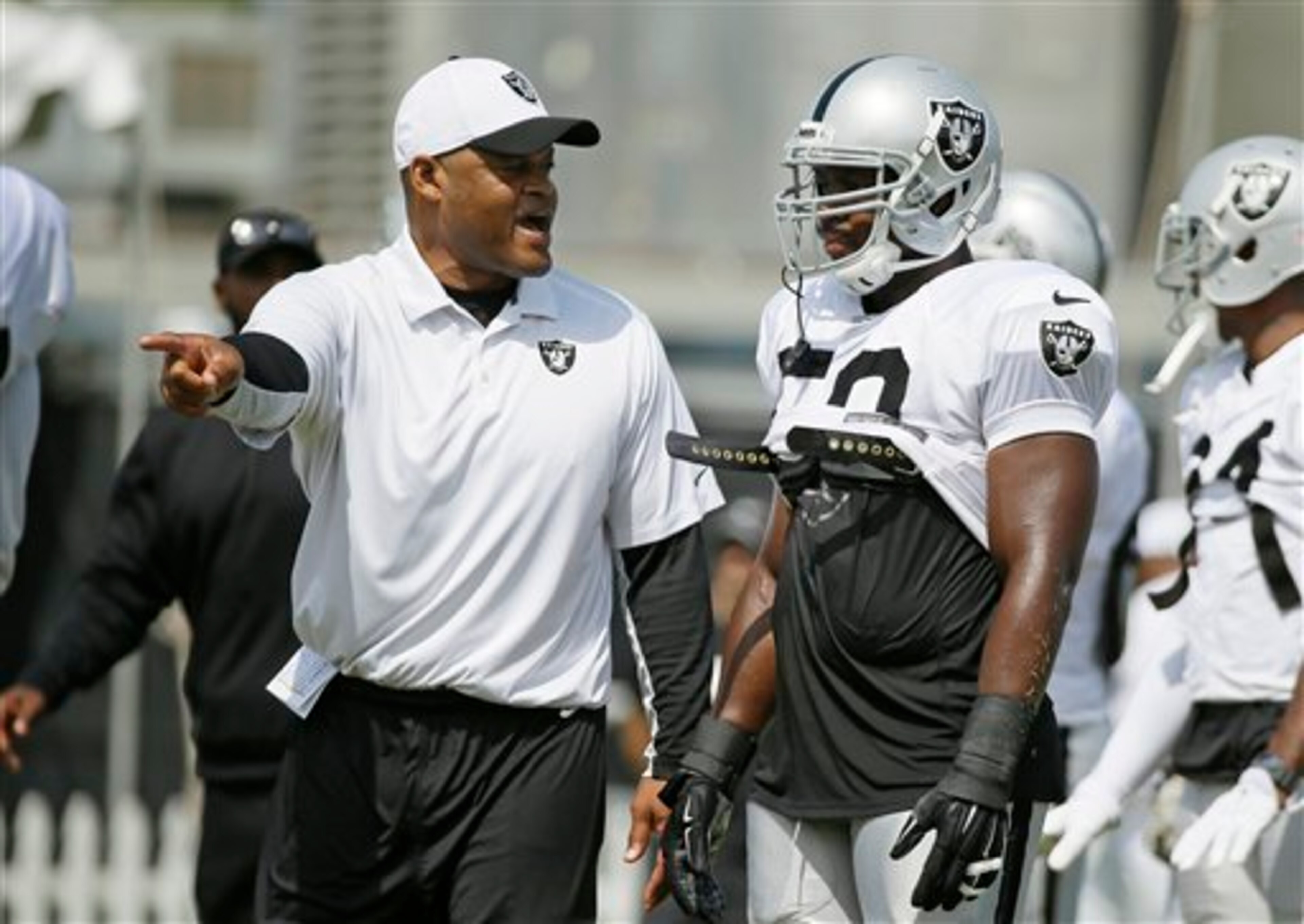 Defensive coordinator Ken Norton Jr.
