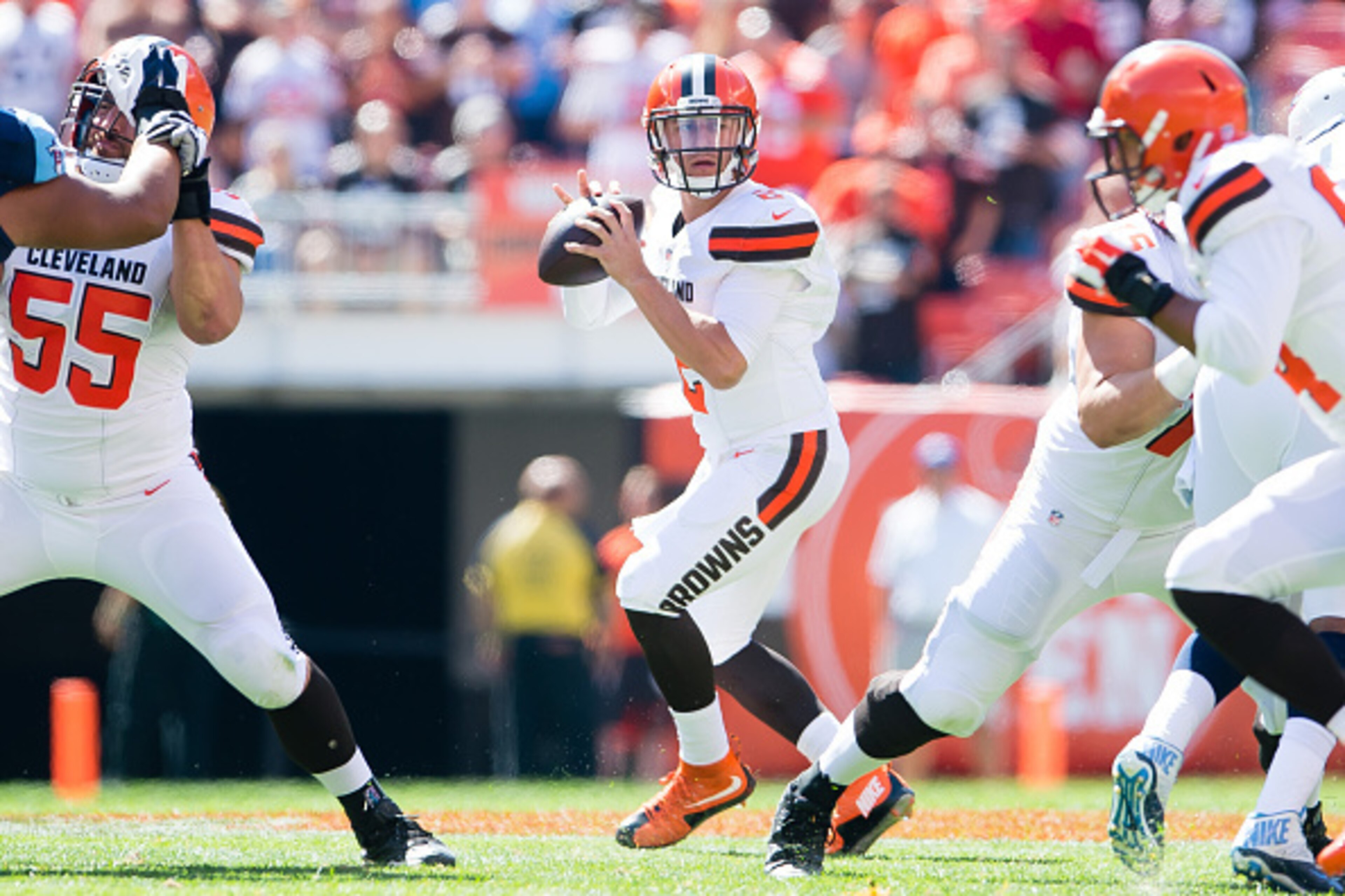 Did Browns quarterback Johnny Manziel hold his own in his first start of the 2015 season? Did Browns quarterback Johnny Manziel hold his own in his first start of the 2015 season?