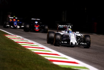 Felipe Massa scored Williams' most recent podium, at Monza.