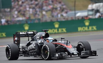 Fernando Alonso finished 10th at the British Grand Prix.