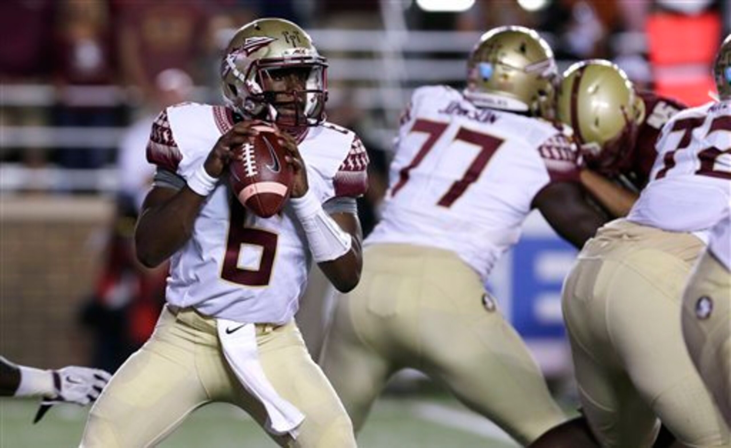 Everett Golson needs more time to work behind Florida State's offensive line.