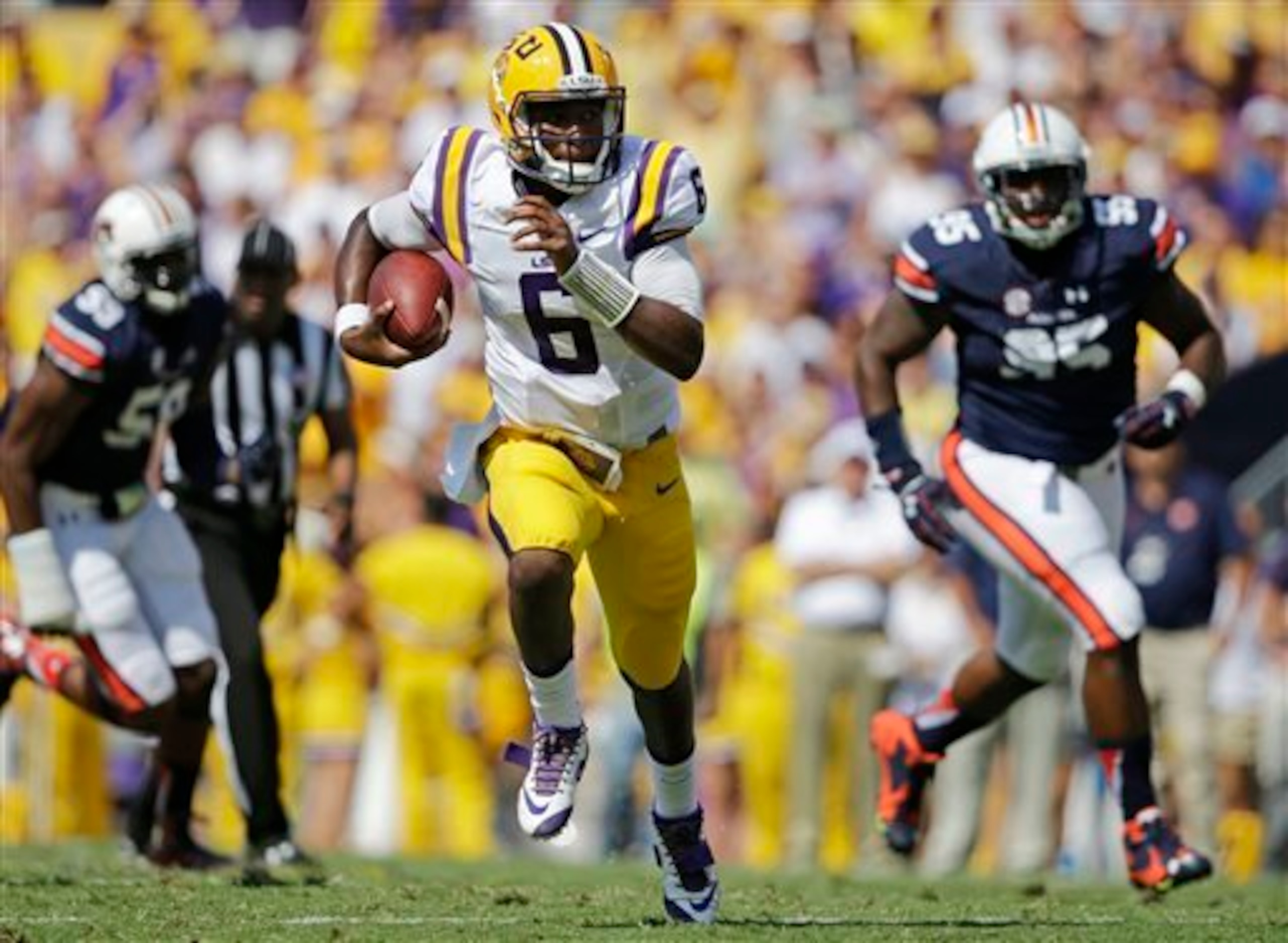 Brandon Harris needs to prove he can win games for LSU.