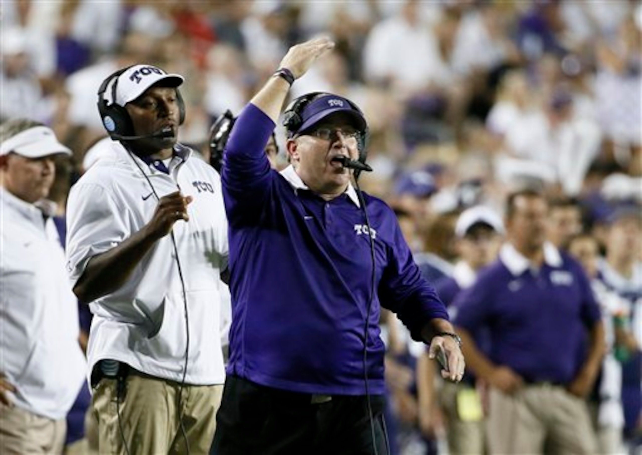 TCU coach Gary Patterson has serious concerns about his defensive depth.