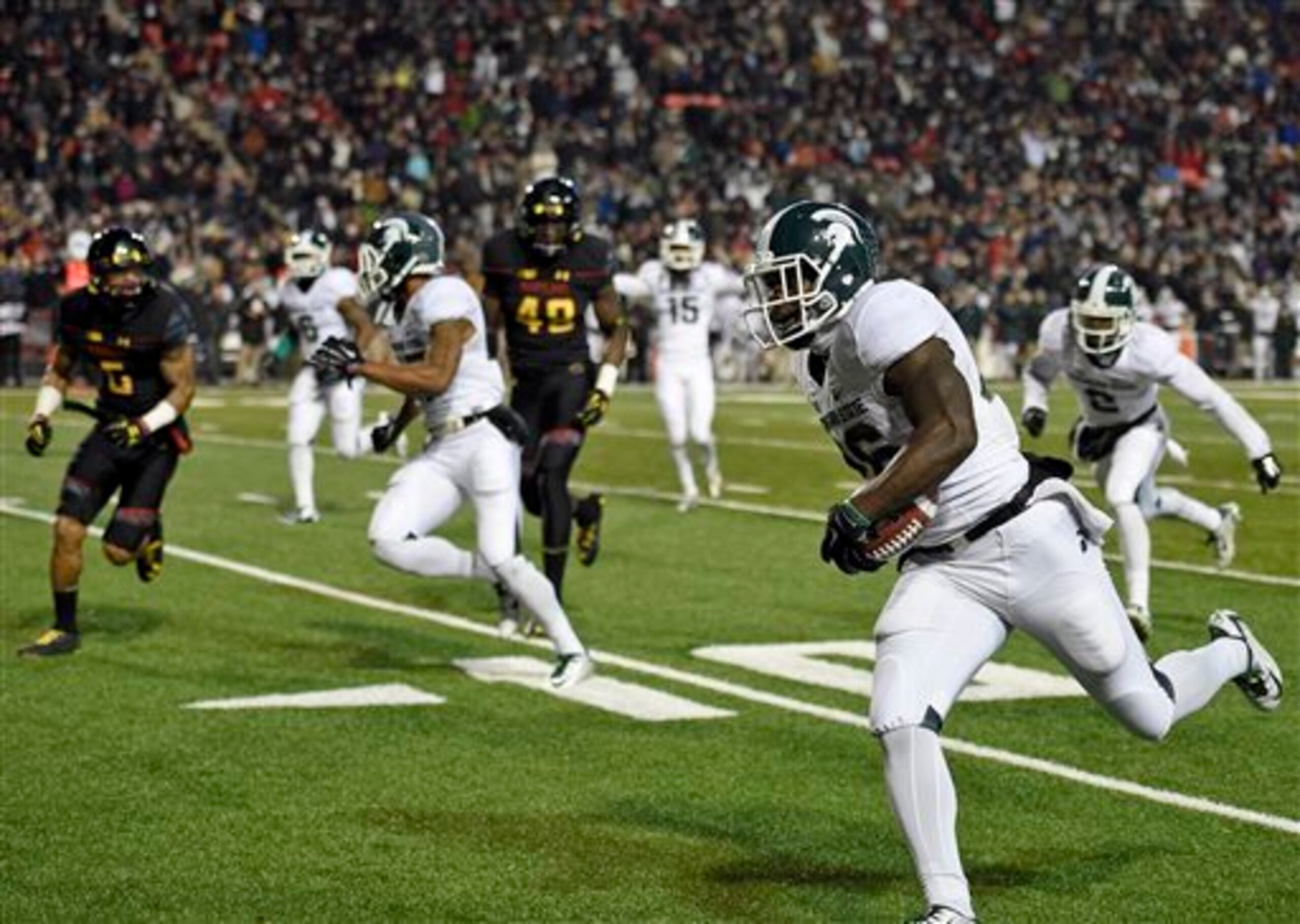 Michigan State's secondary has potential but remains an issue in 2015.