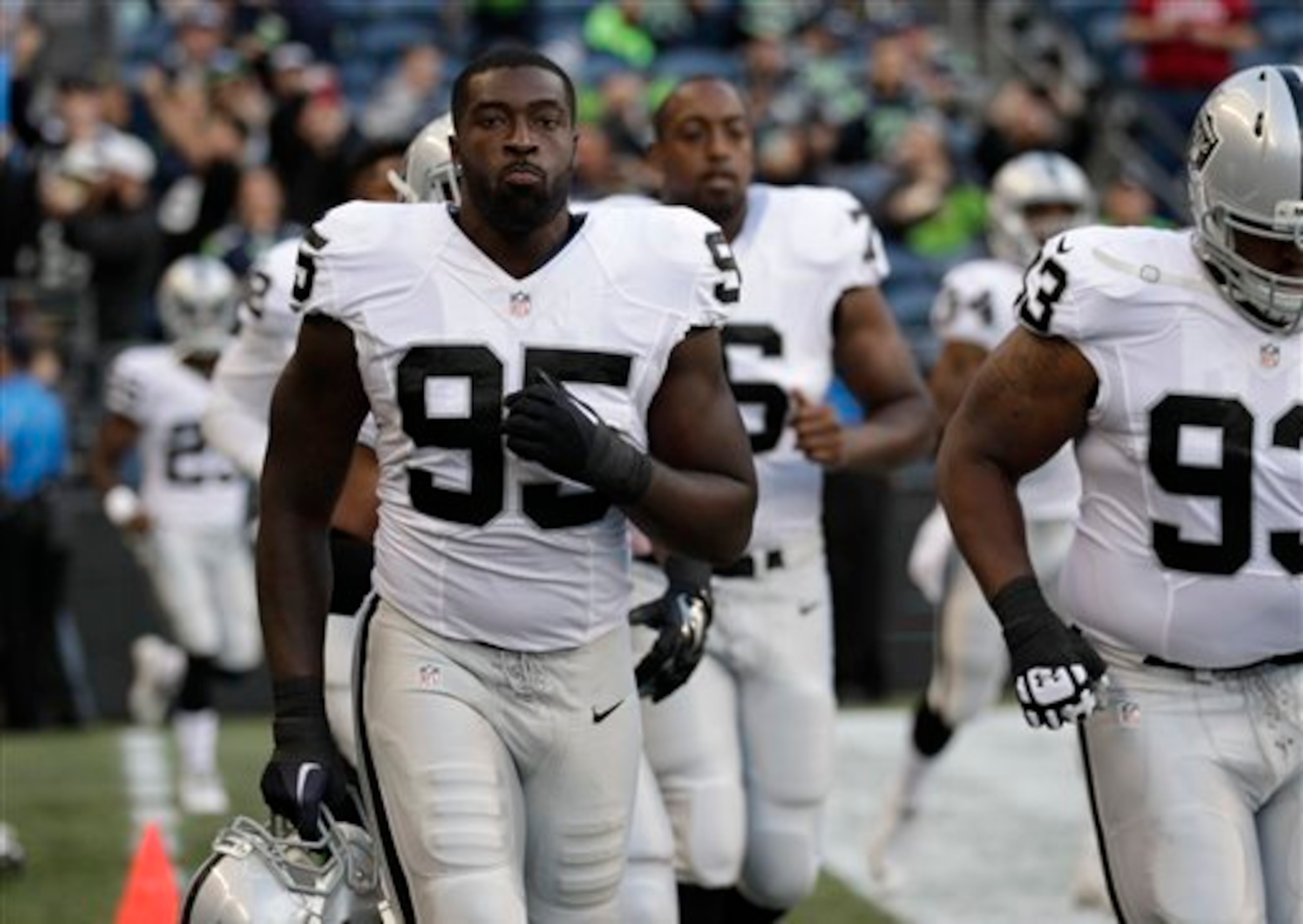 No. 95 Defensive end Benson Mayowa