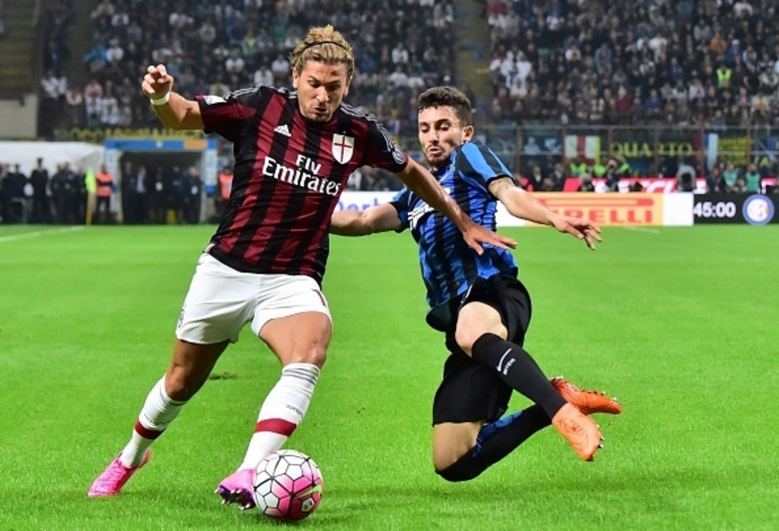 Cerci hasn't had a huge impact since arriving at Milan in January.