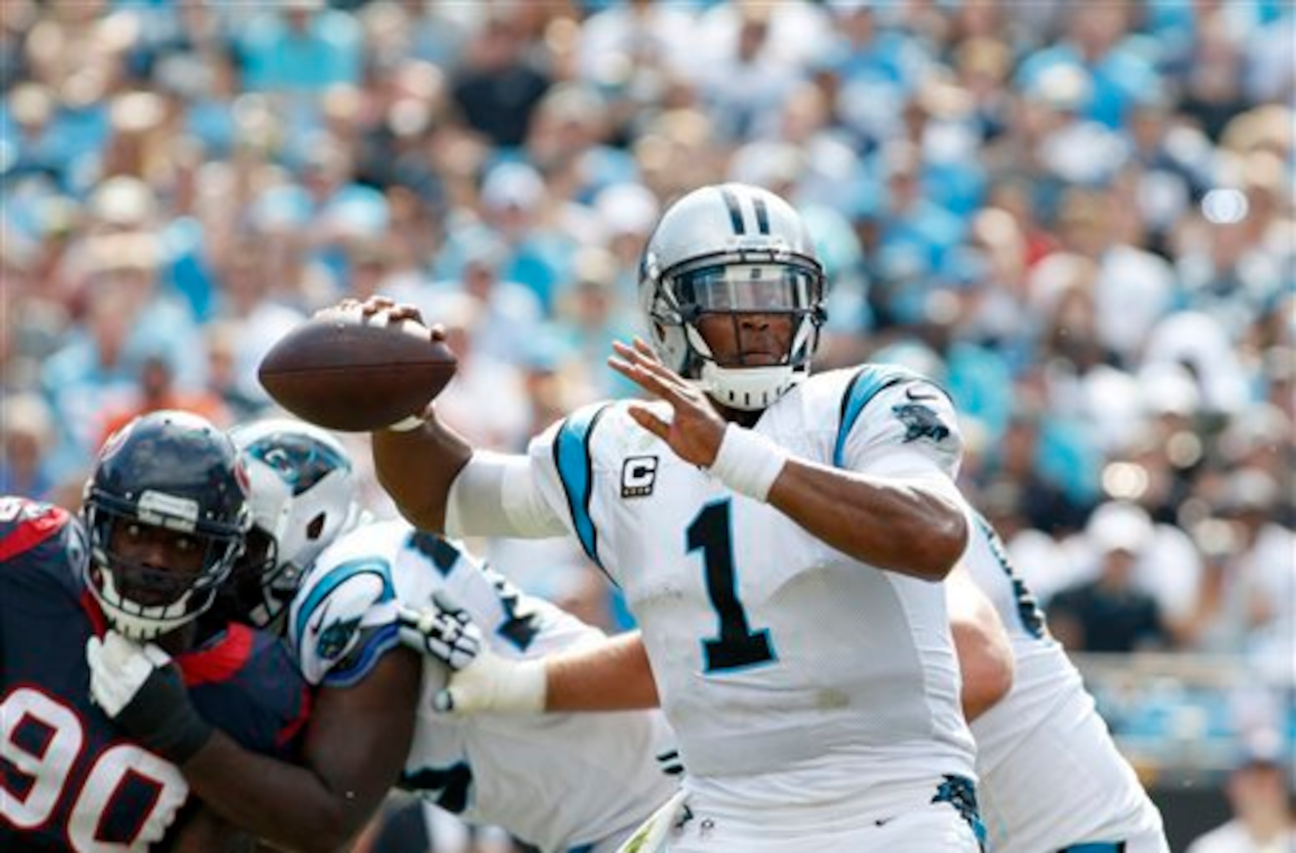 Will Cam Newton's arm, rather than his legs, be an X-Factor this week?