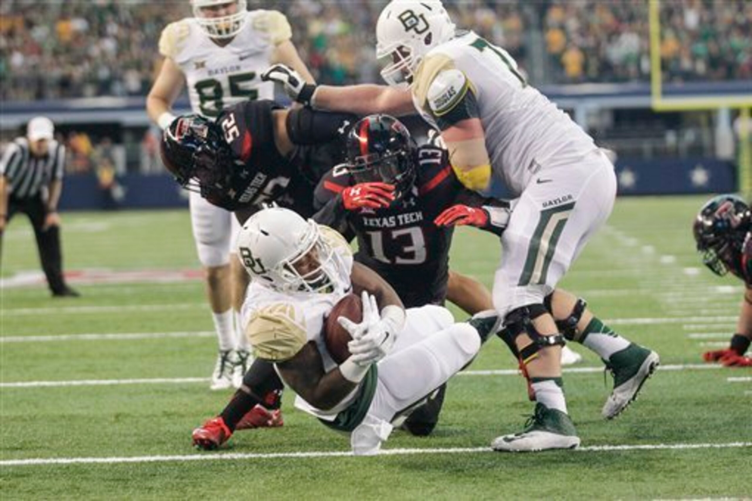 Baylor and Texas Tech are expected to have another wild game like last year's in Arlington, Texas.