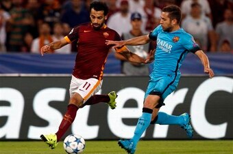 Where does Jordi Alba rank in the list of ball-playing Barcelona defenders?