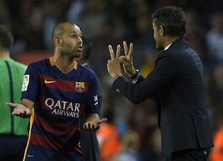 Javier Mascherano keeps it simple.