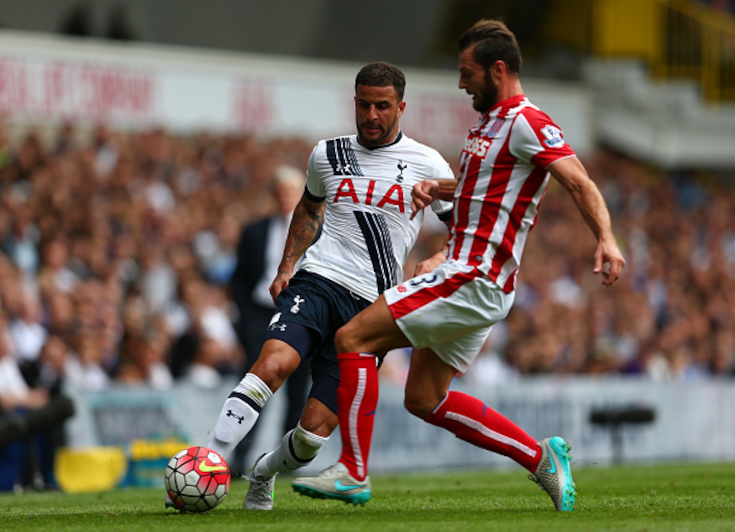 Kyle Walker's pace is a useful weapon, but he can sometimes get ahead of himself.