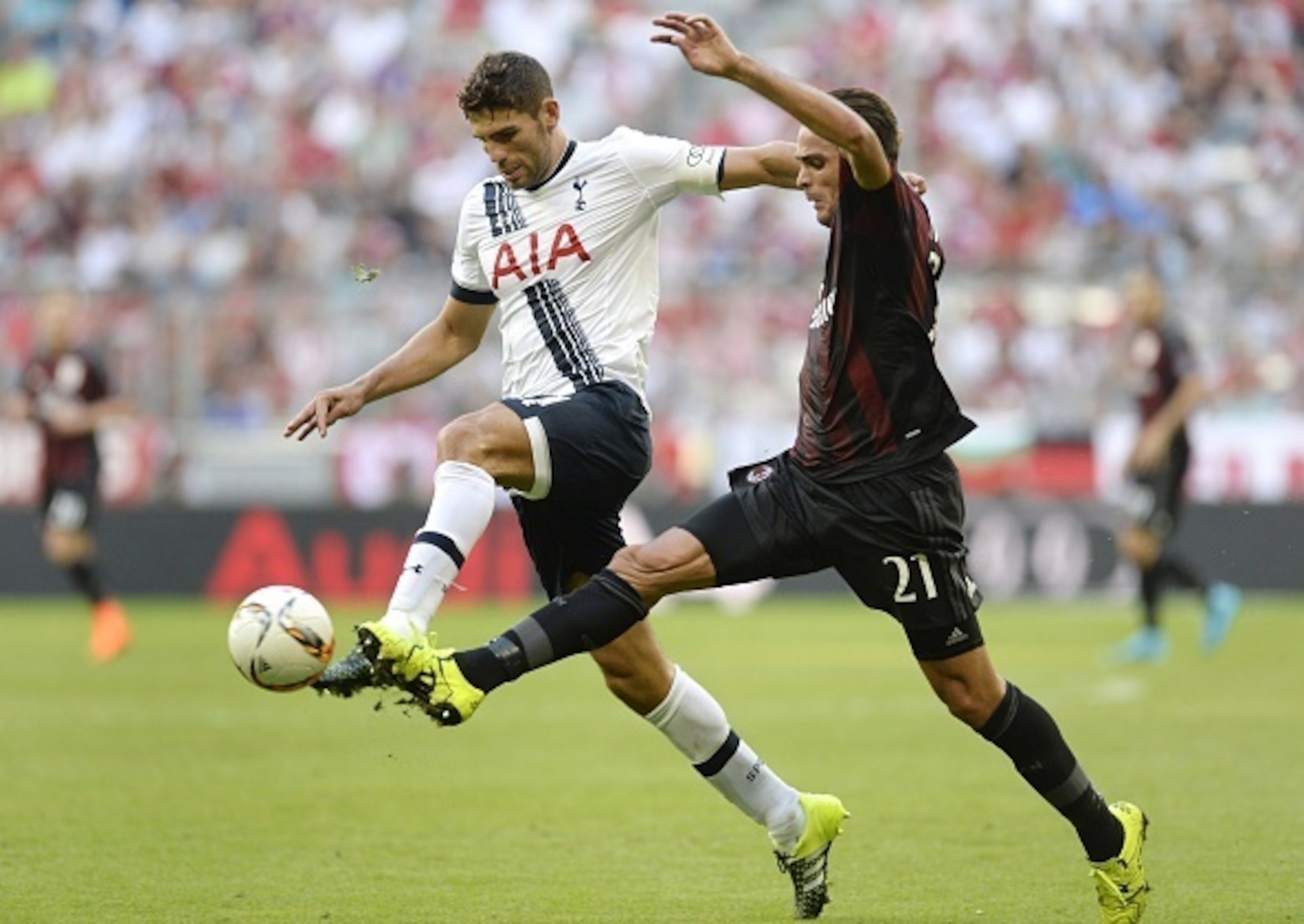 Federico Fazio's best attributes are more to do with defending than using the ball in possession.