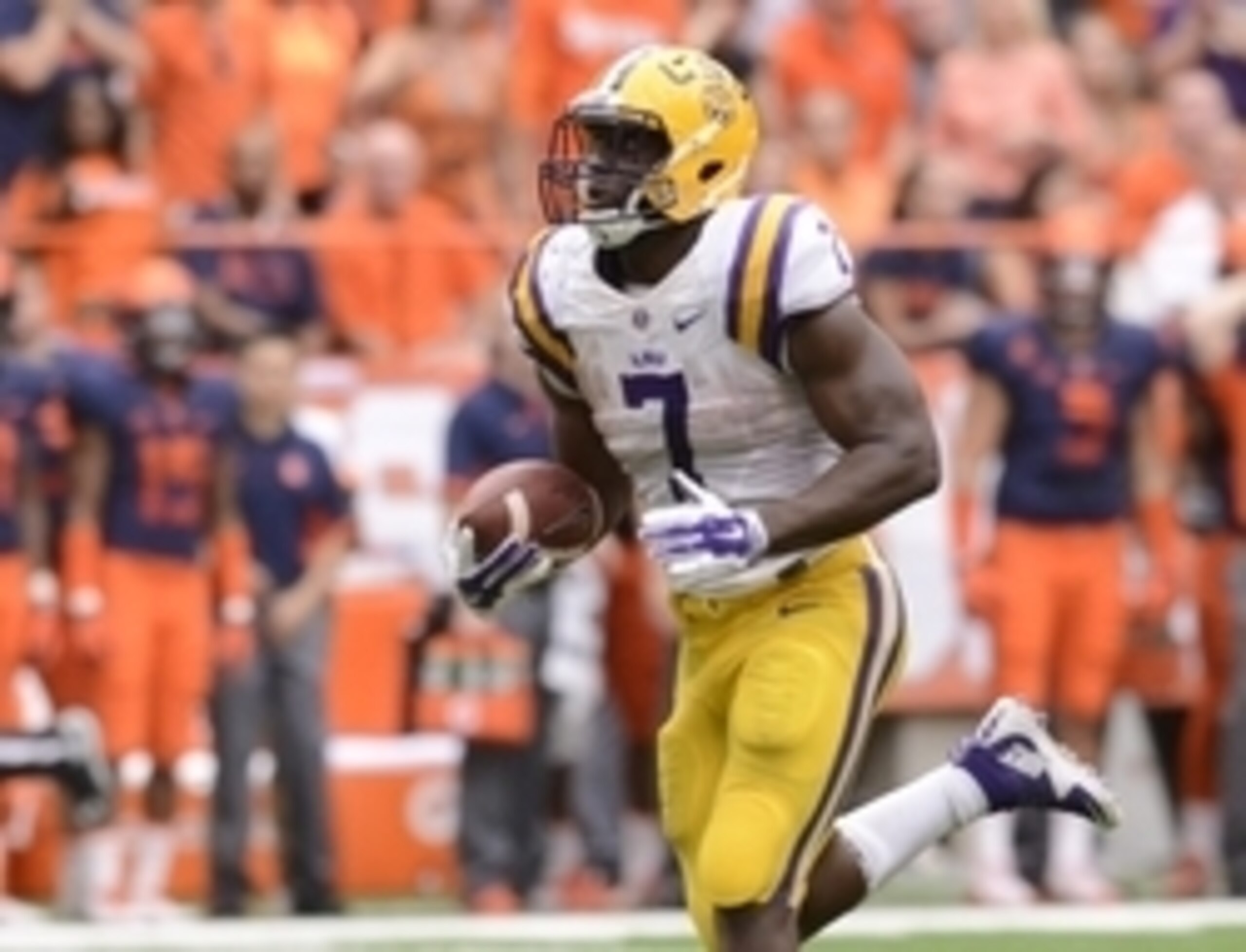 LSU RB Leonard Fournette LSU RB Leonard Fournette
