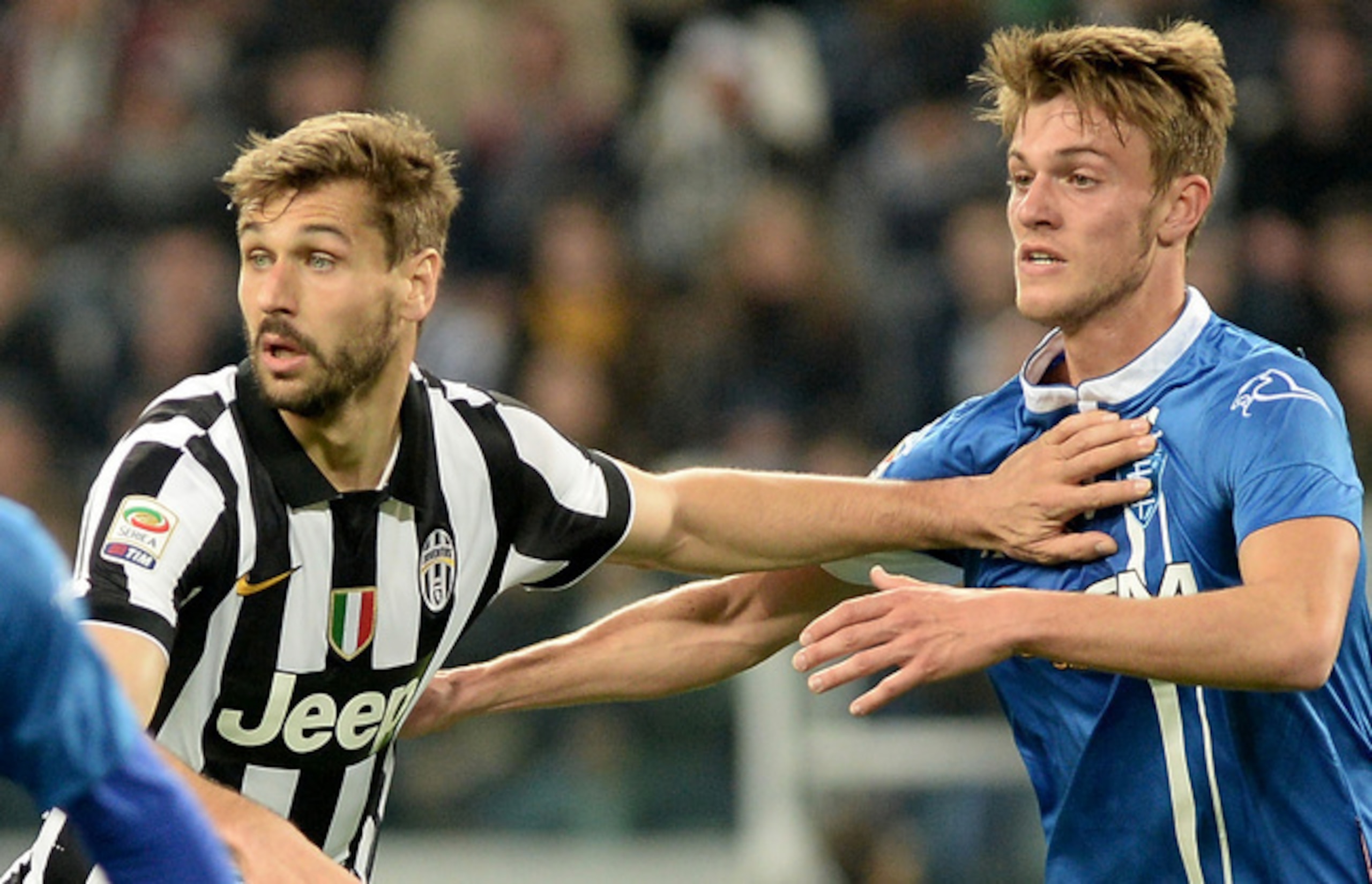 Daniele Rugani, right.