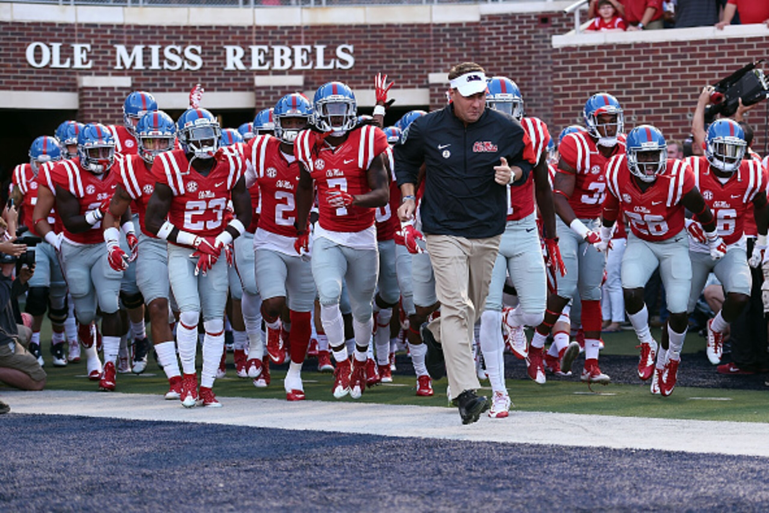 Ole Miss and HC Hugh Freeze Ole Miss and HC Hugh Freeze