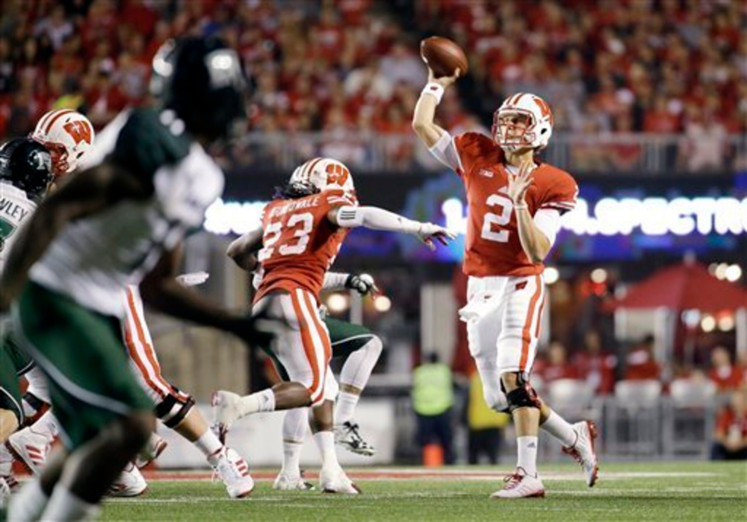 Joel Stave and Wisconsin are in solid shape as Big Ten play begins.