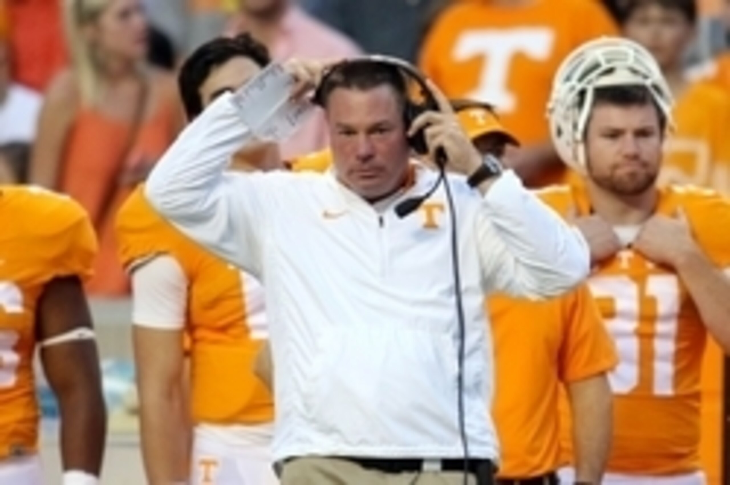 Butch Jones hasn't been able to close games at Tennessee this season.