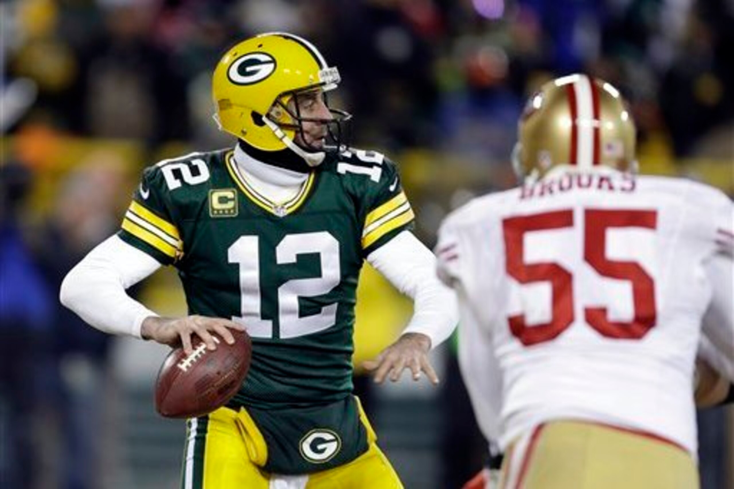 The 49ers will look to find a way to slow down Packers quarterback Aaron Rodgers in Week 4.
