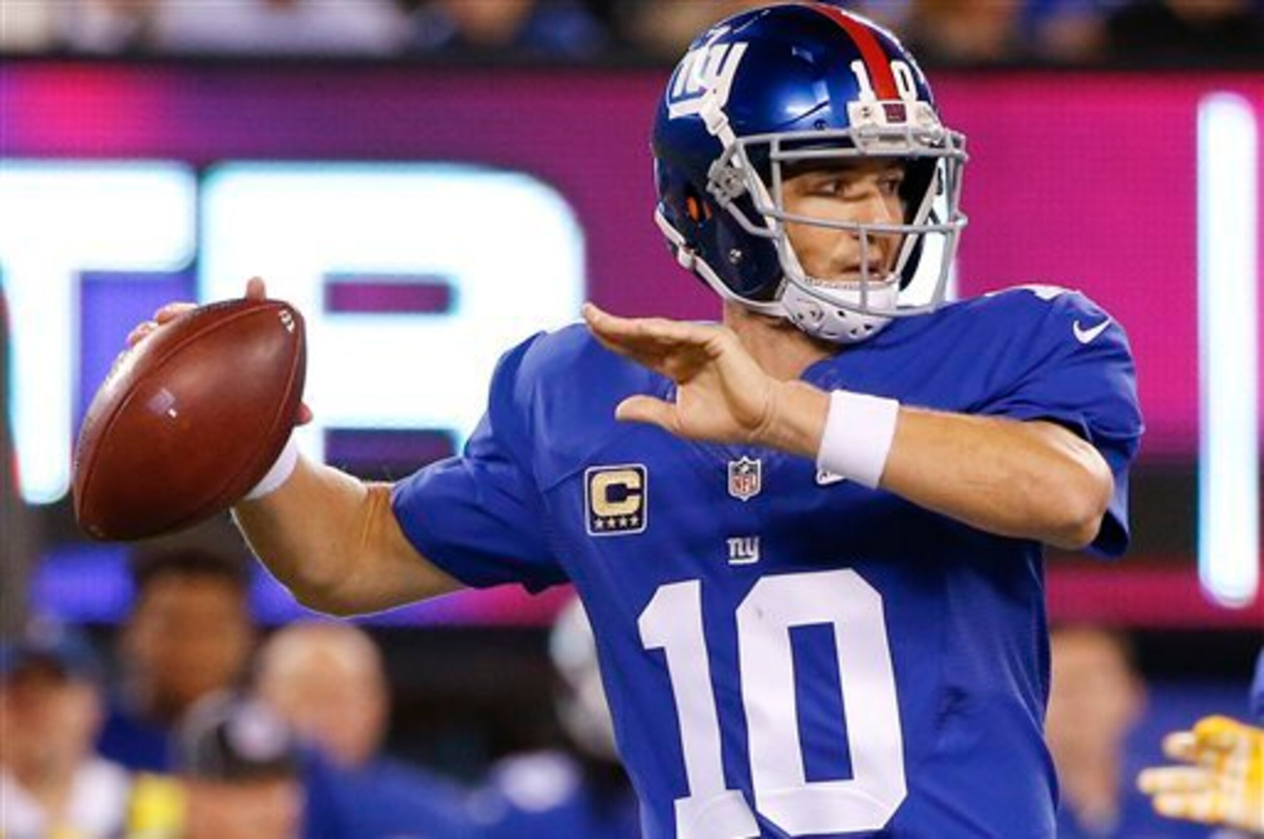NYG QB Eli Manning