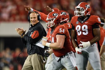 Georgia's October starts with a tough game against Alabama, but after that there are a number of potential upsets to deal with.