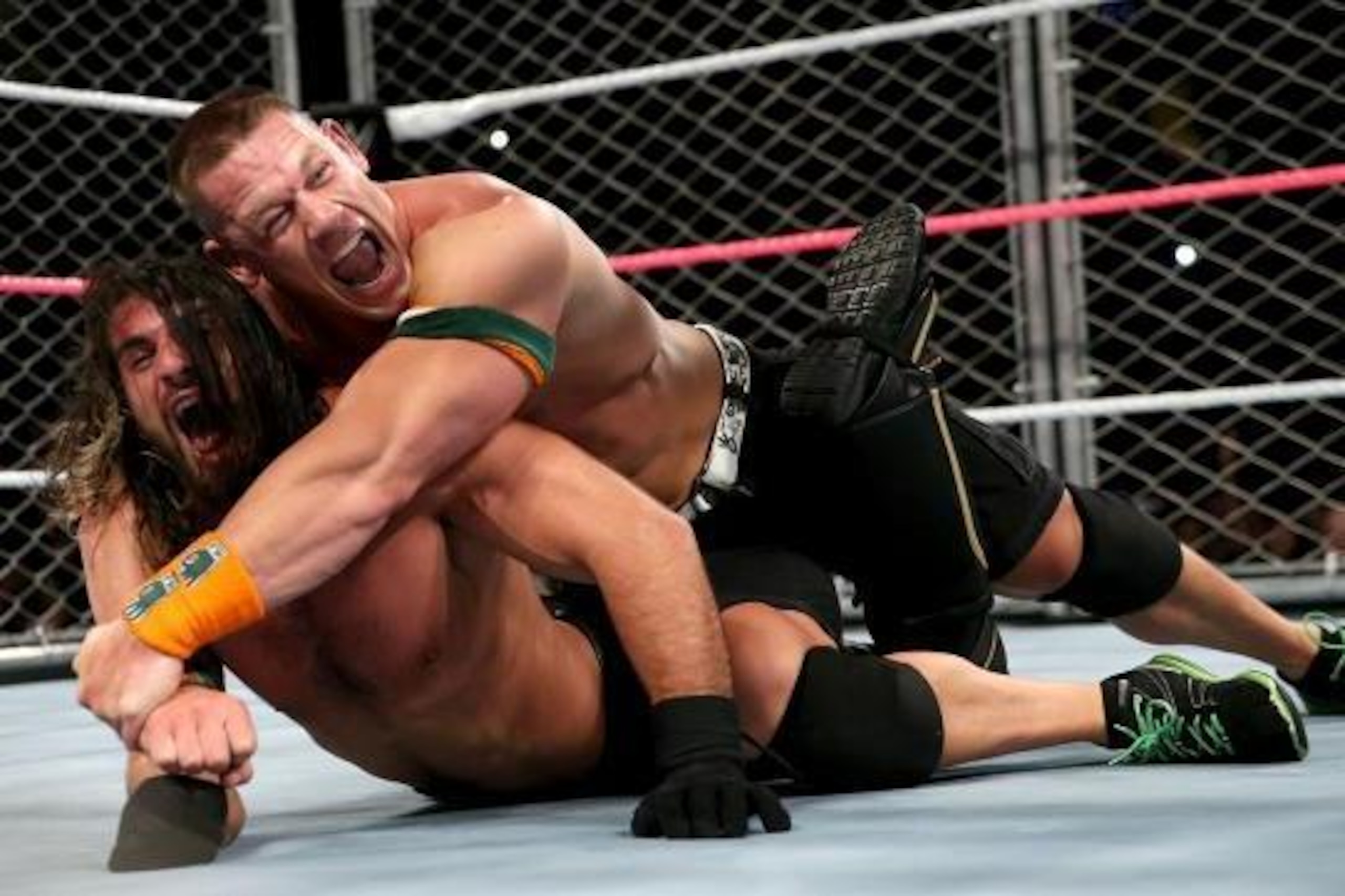 John Cena and Seth Rollins stole the show at Saturday's special.