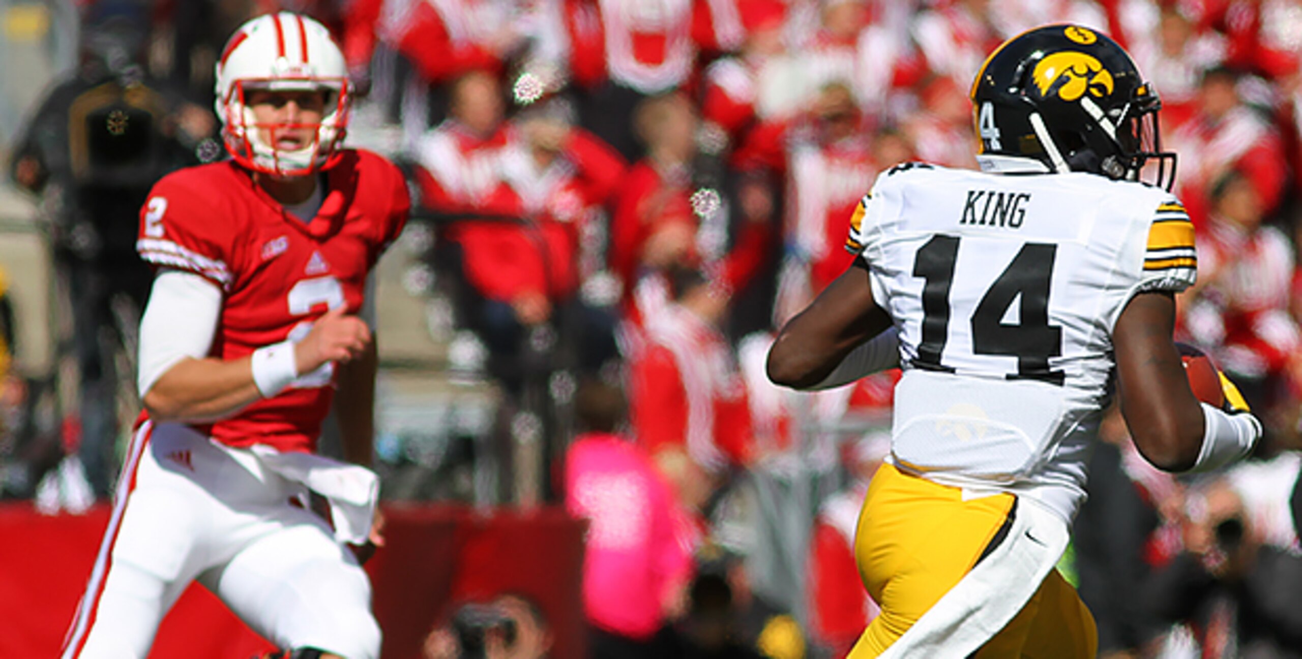 Iowa CB Desmond King Iowa CB Desmond King