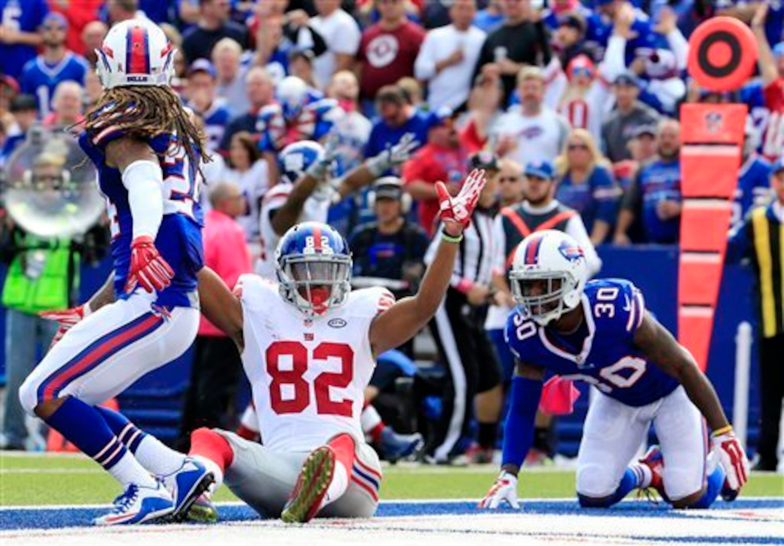 Rueben Randle stepped up again. Rueben Randle stepped up again.