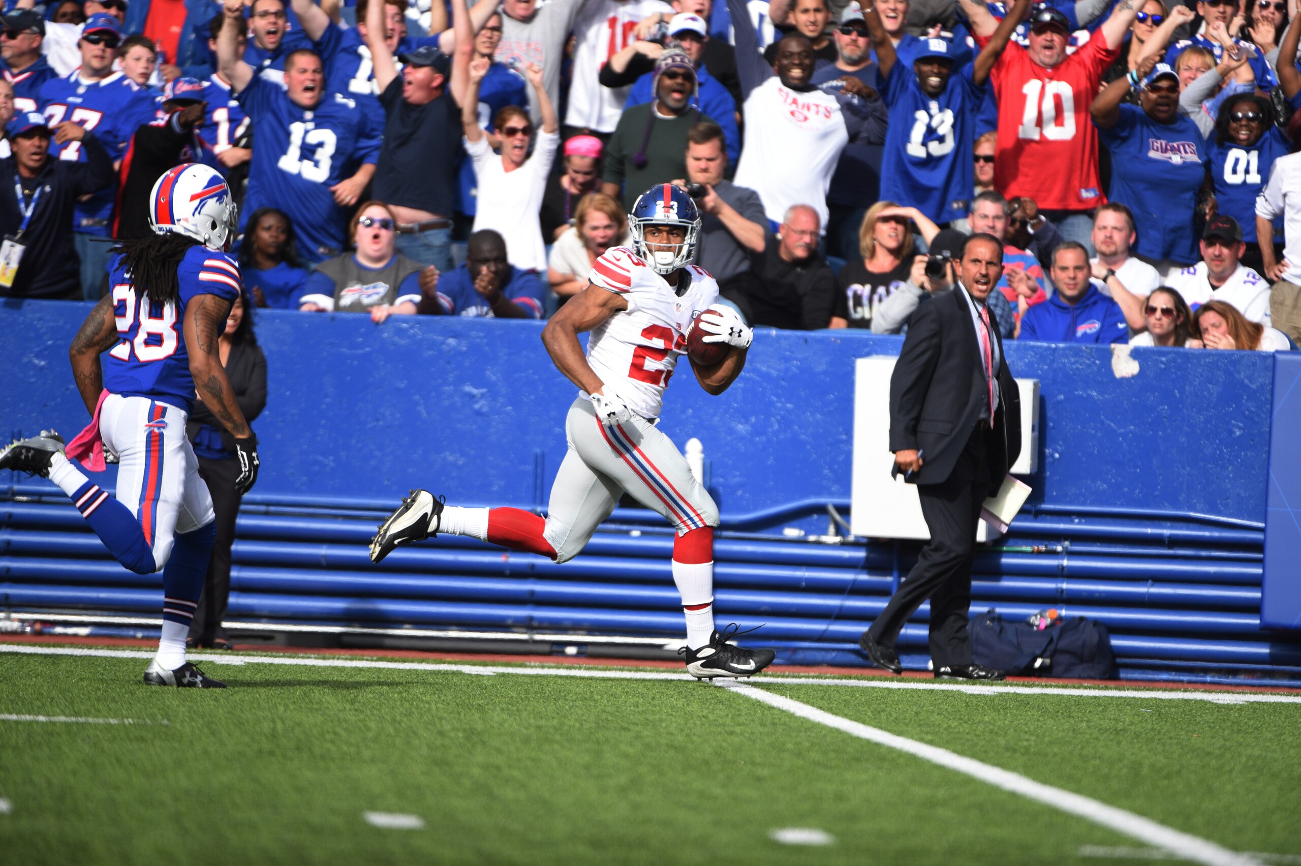 Rashad Jennings set some career records Sunday. Rashad Jennings set some career records Sunday.