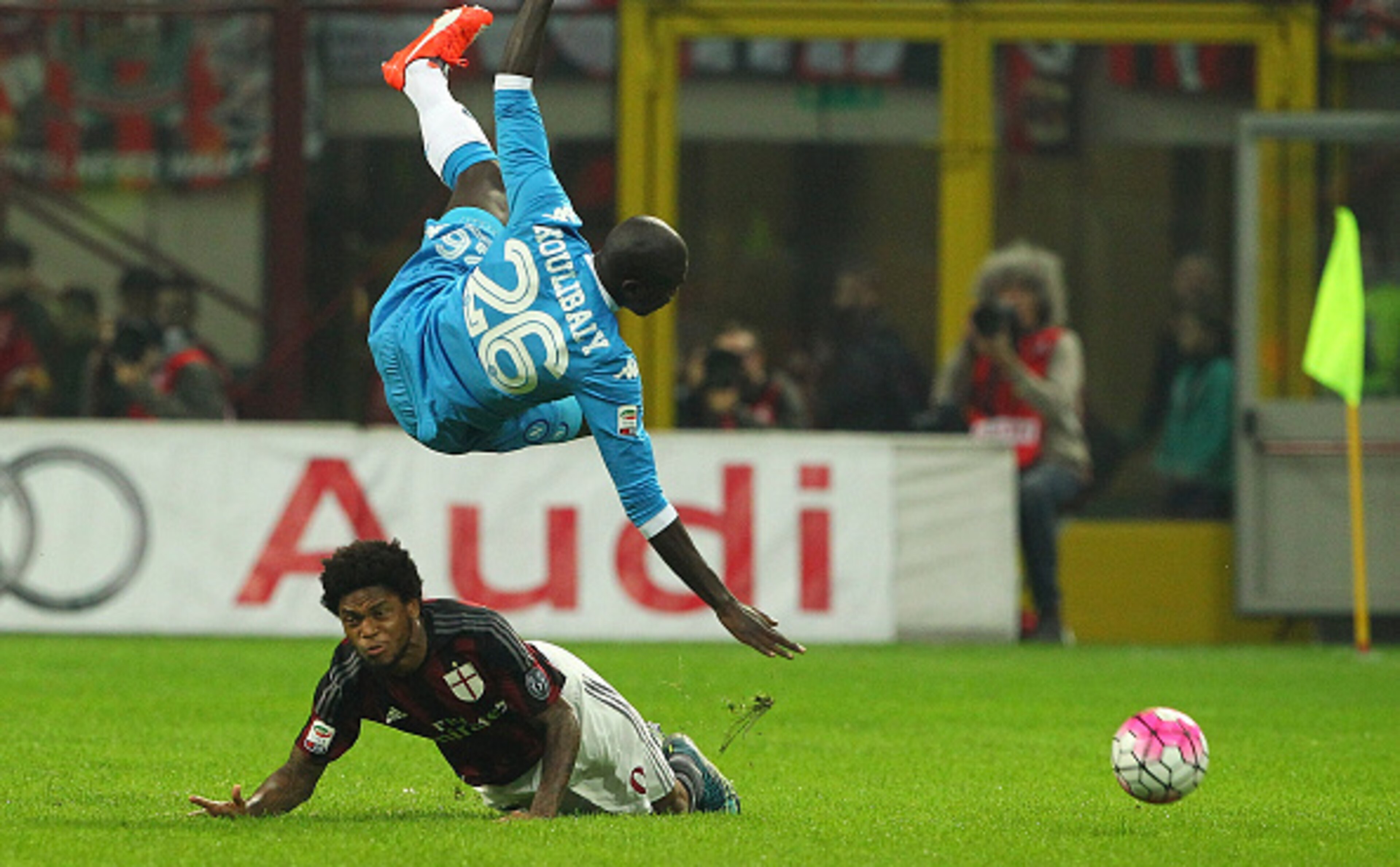 Adriano looked totally hopeless.