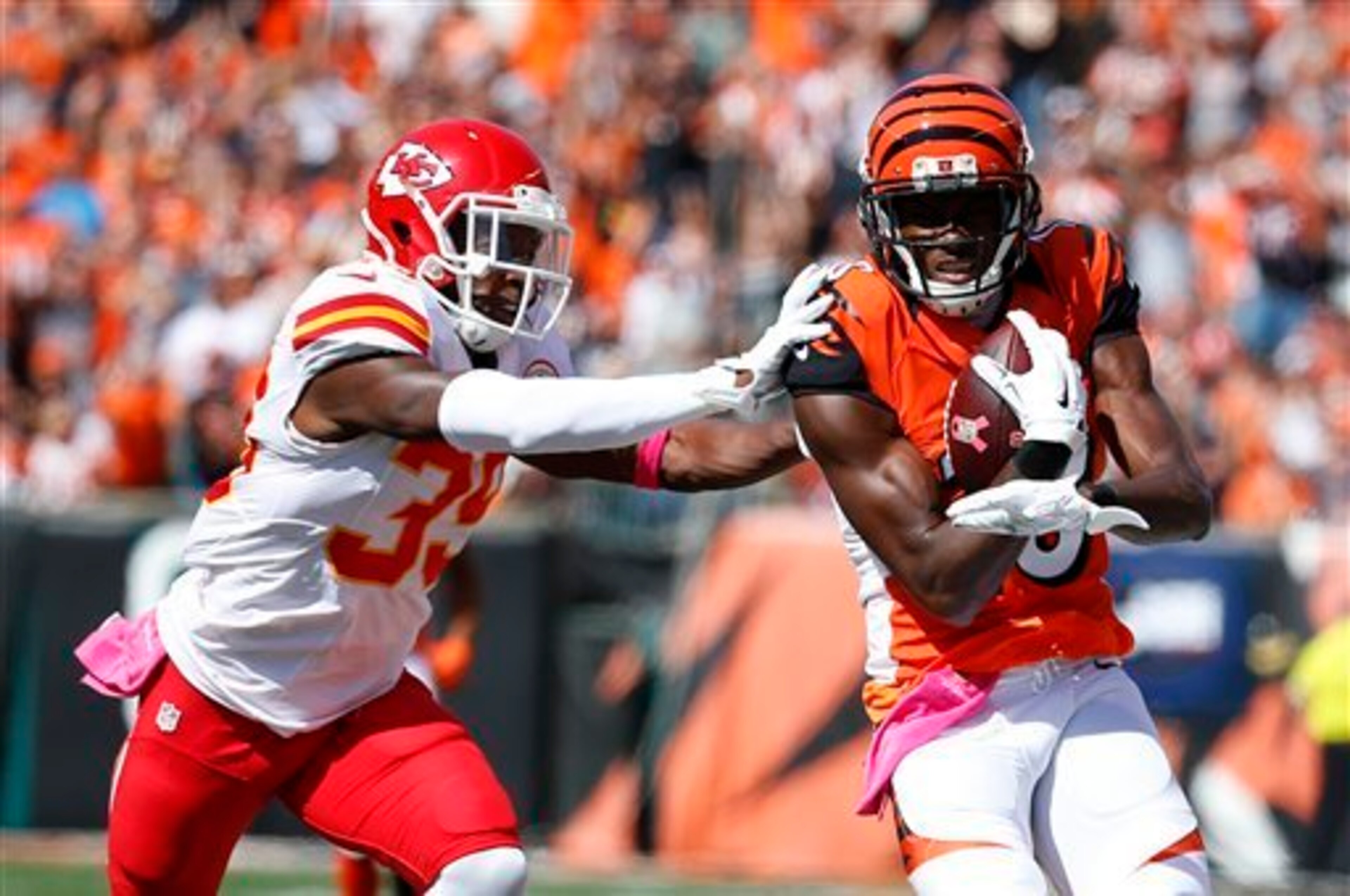 Cincinnati's spread-it-around attack continues to excel.