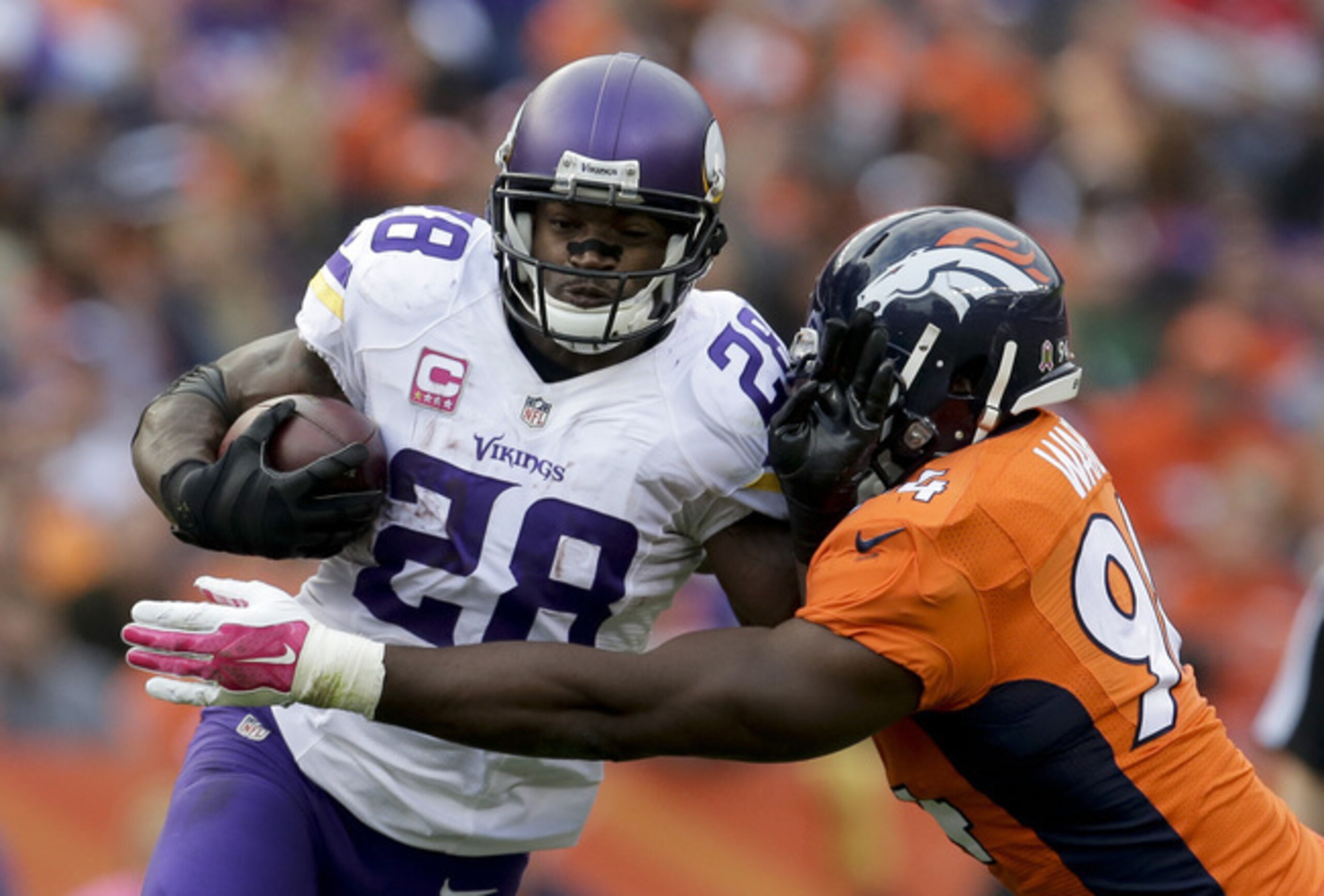 Vikings RB Adrian Peterson Vikings RB Adrian Peterson
