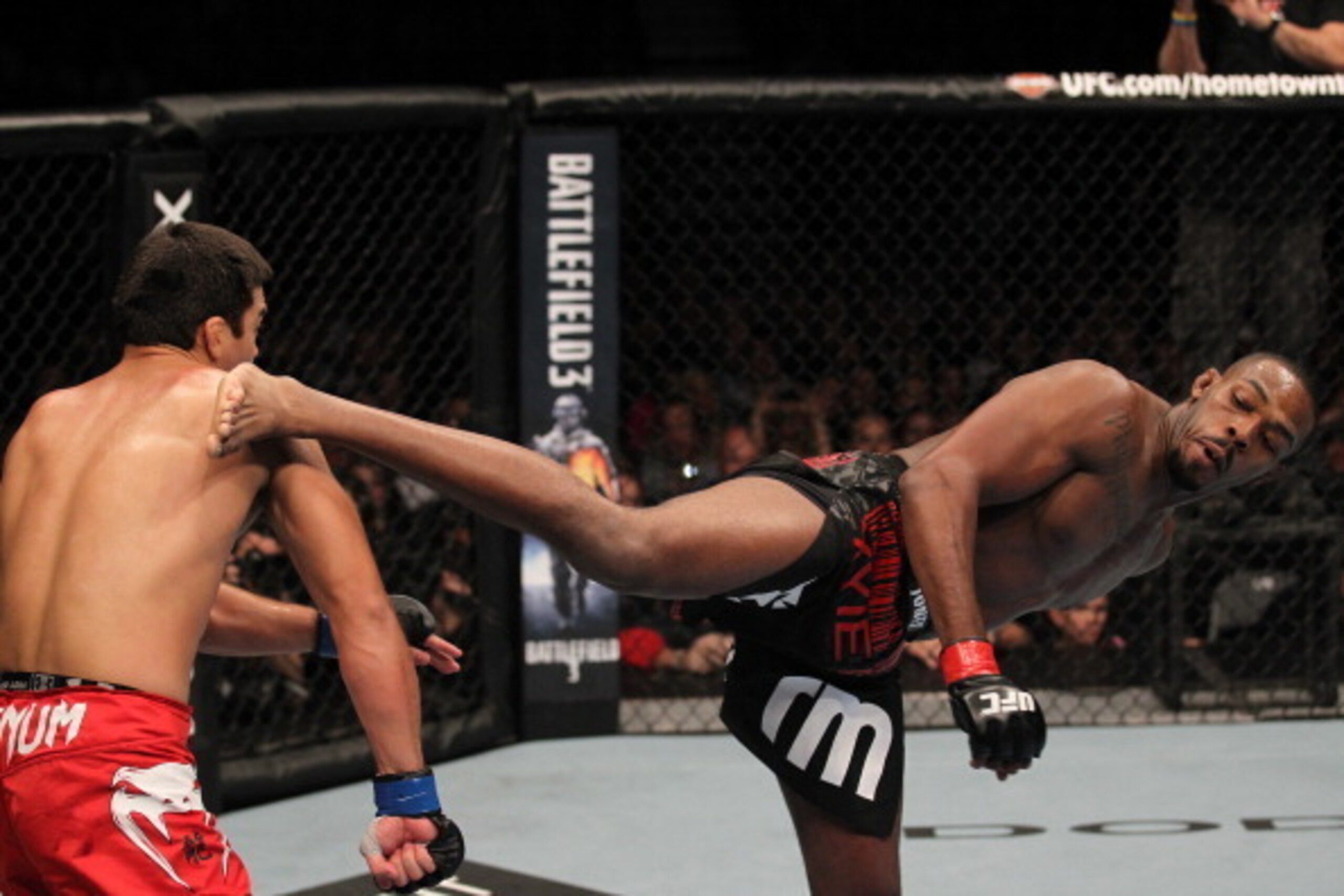Jon Jones (right)