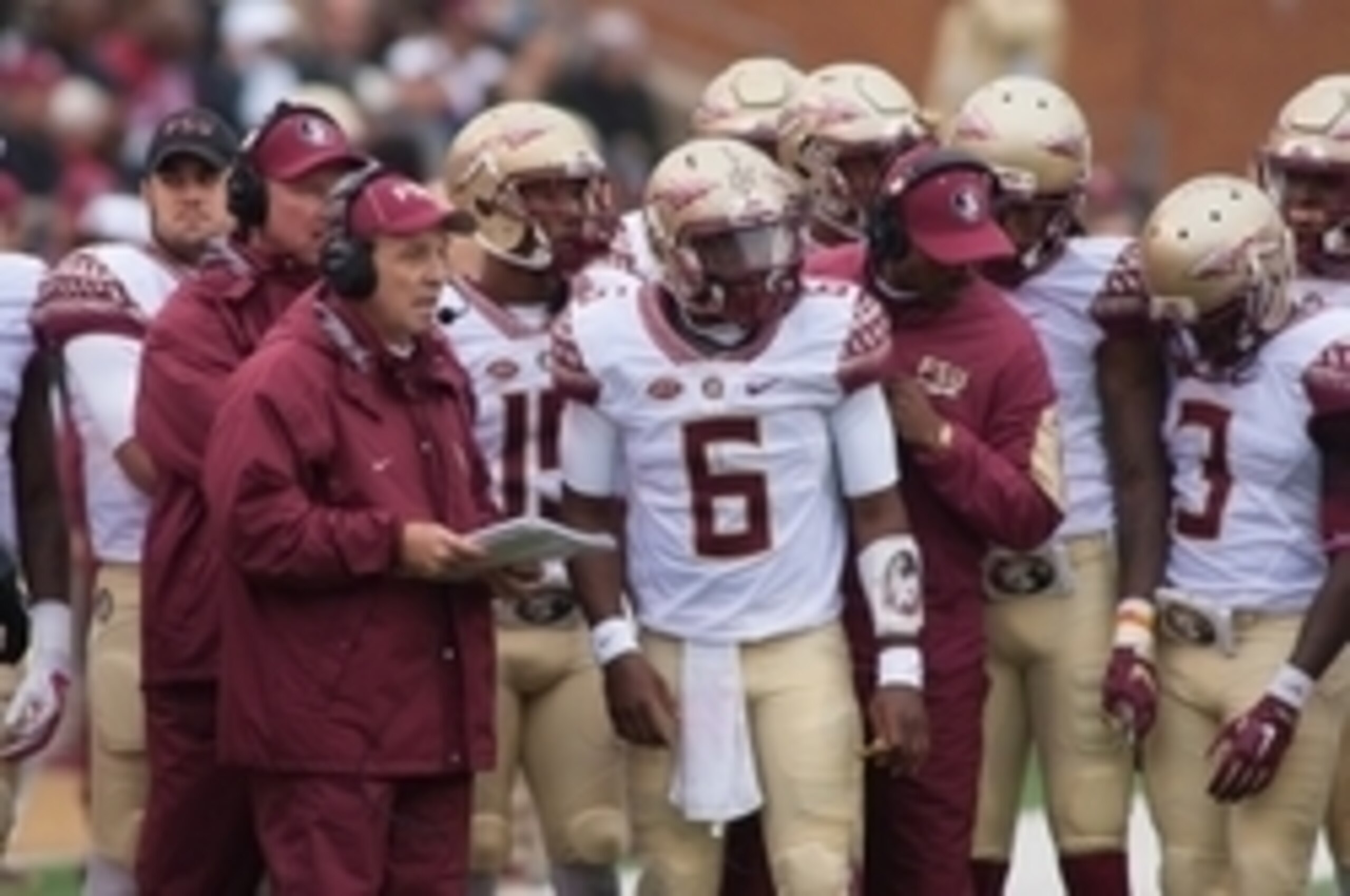 Florida State HC Jimbo Fisher (left) Florida State HC Jimbo Fisher (left)