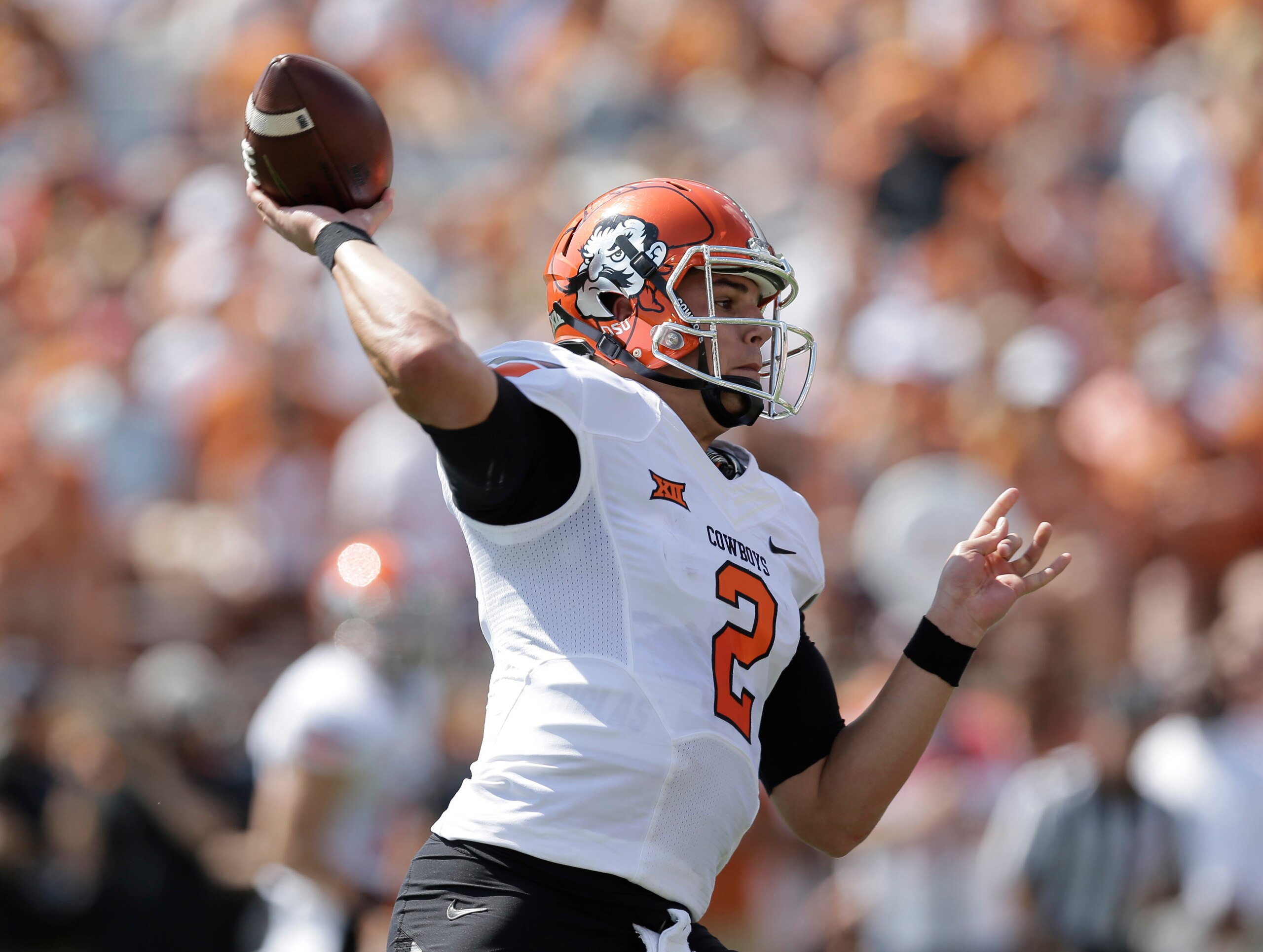 Mason Rudolph has shown signs of improvement as a sophomore quarterback.