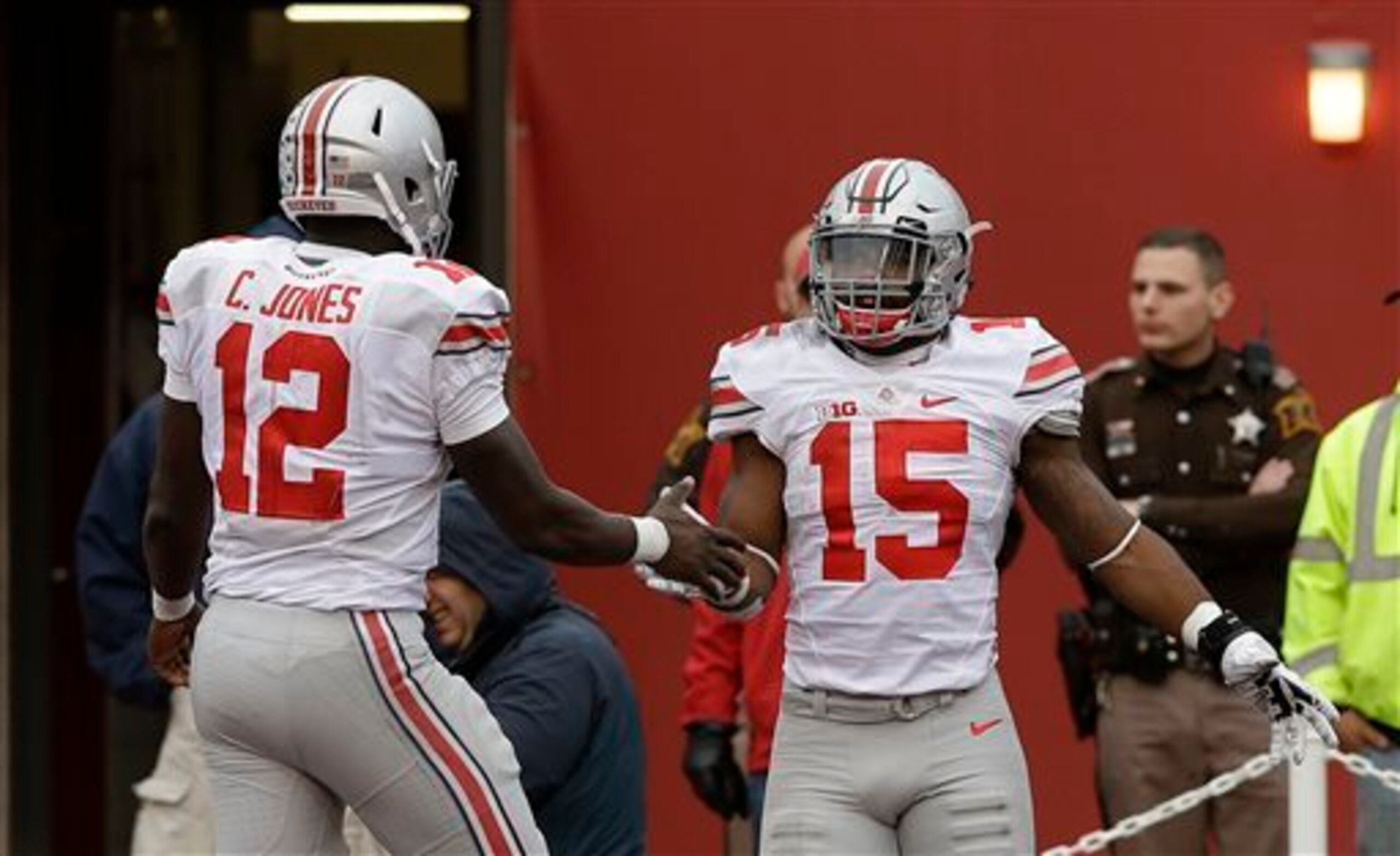 Ohio State QB Cardale Jones and RB Ezekiel Elliott Ohio State QB Cardale Jones and RB Ezekiel Elliott