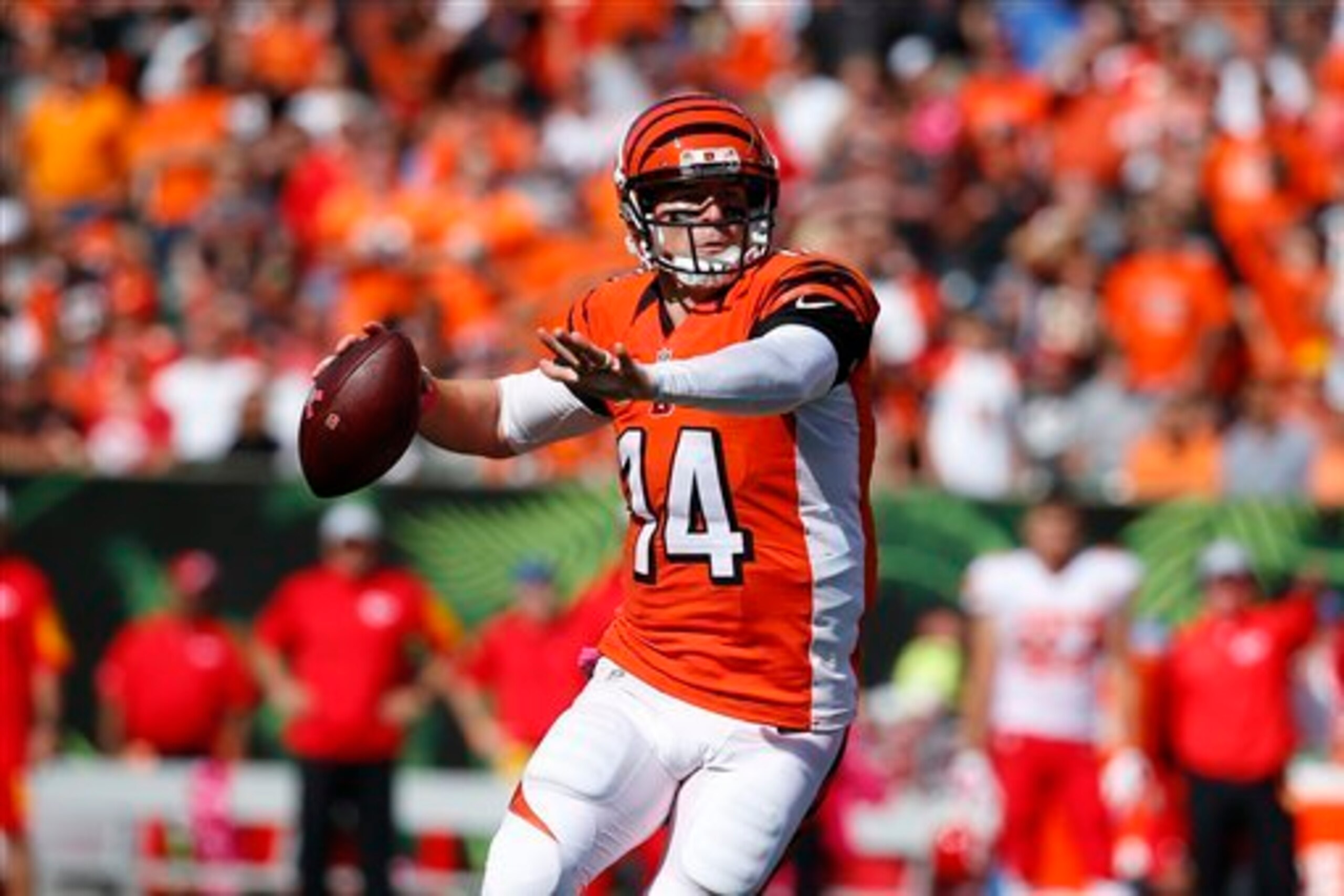 Andy Dalton and the Cincinnati Bengals host the Seattle Seahawks in Week 5.