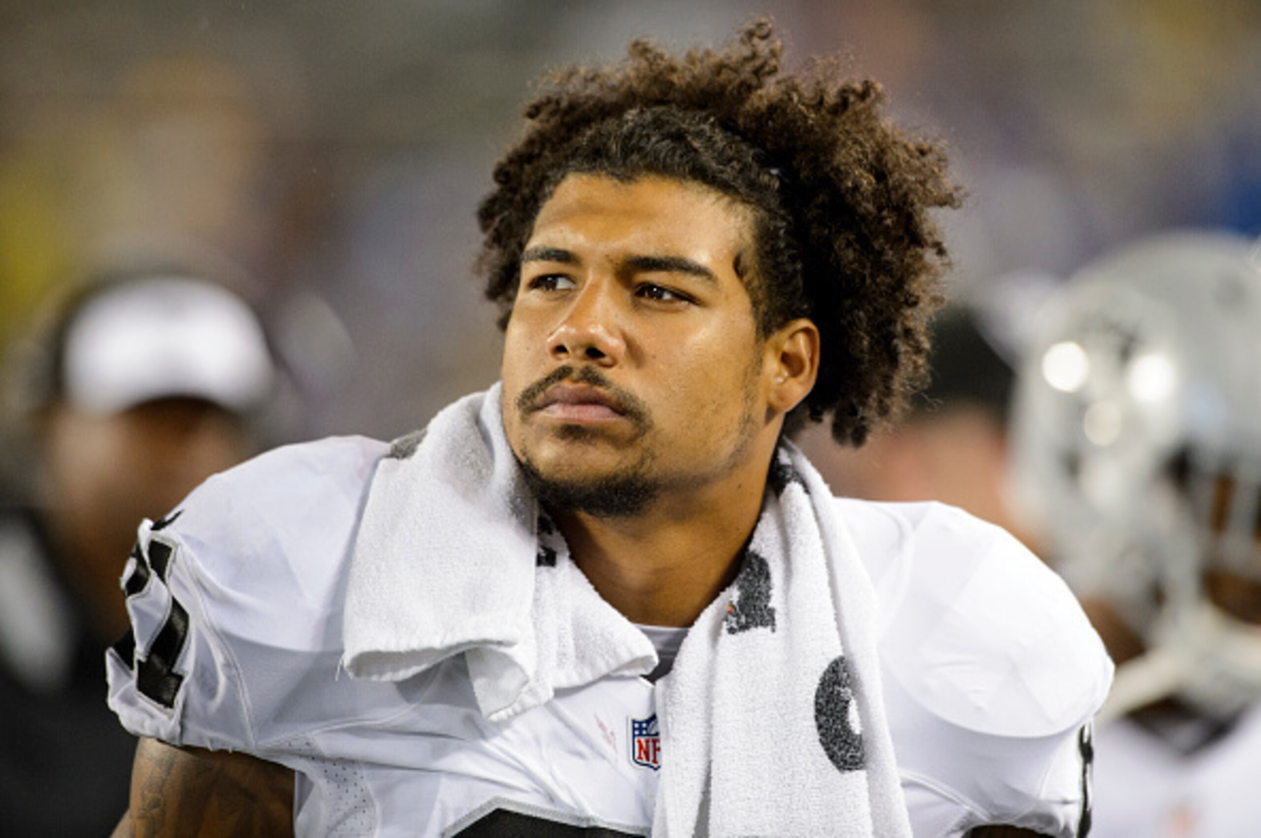 Tight end Mychal Rivera