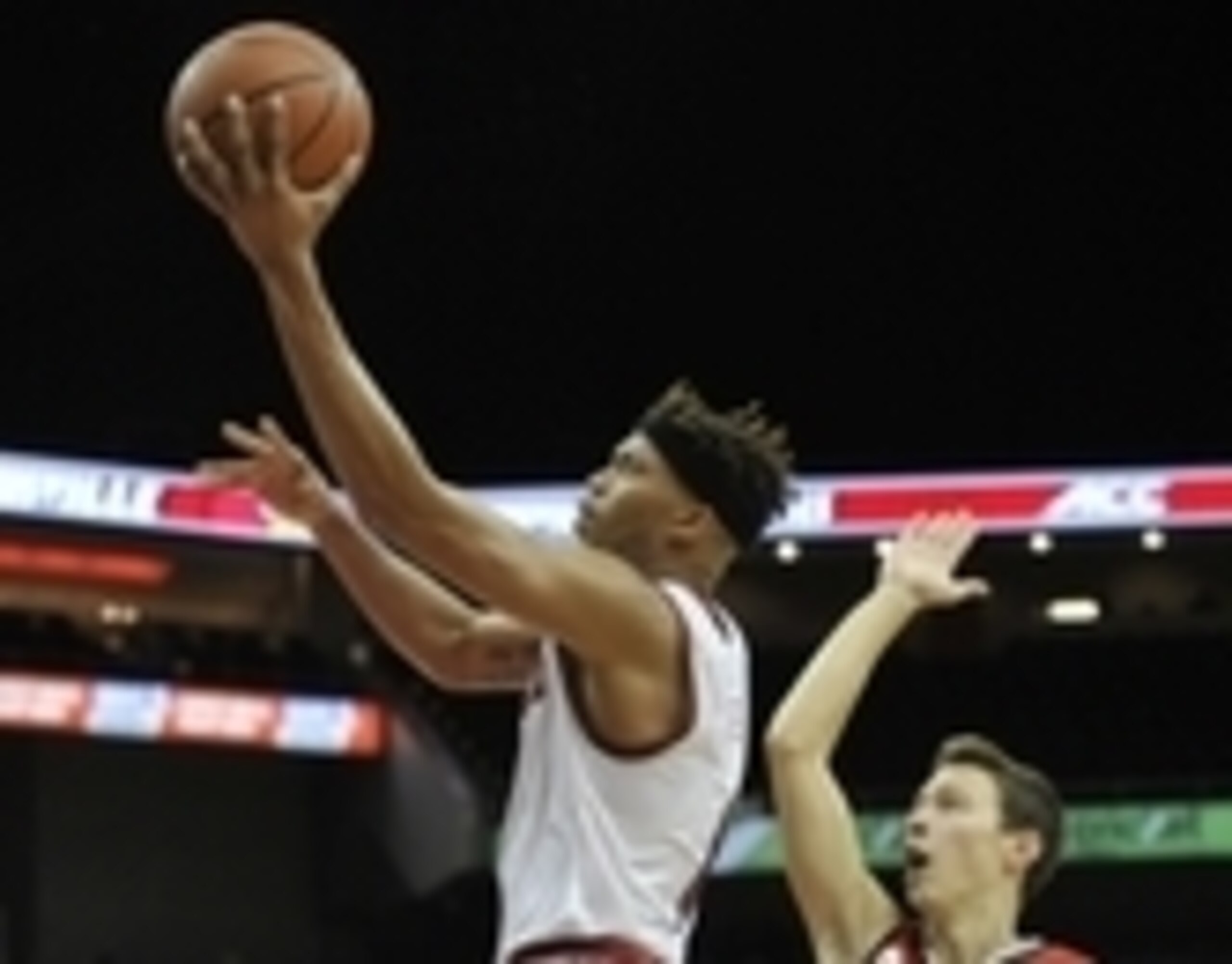 Oct 3, 2015; Louisville, KY, USA; Louisville Cardinals guard Damion Lee (0) shoots the ball in front of guard Dillon Avare (4) during a scrimmage at KFC YUM! Center. Mandatory Credit: Jamie Rhodes-USA TODAY Sports Oct 3, 2015; Louisville, KY, USA; Louisville Cardinals guard Damion Lee (0) shoots the ball in front of guard Dillon Avare (4) during a scrimmage at KFC YUM! Center. Mandatory Credit: Jamie Rhodes-USA TODAY Sports