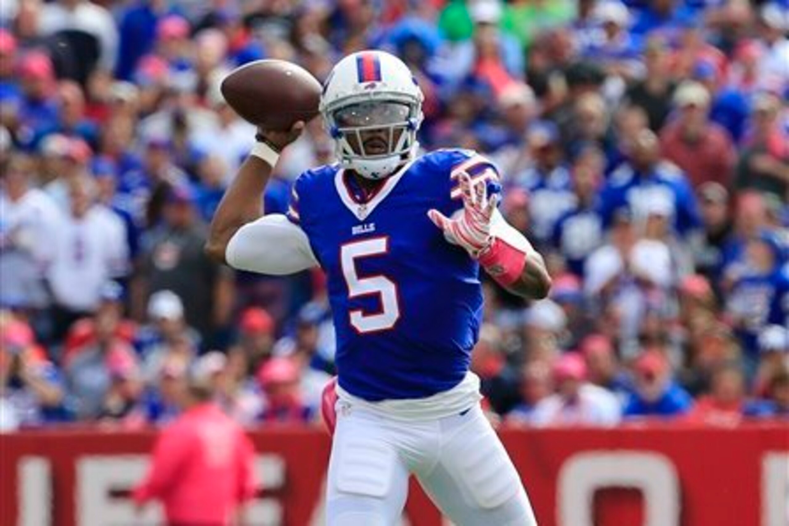 Buffalo QB Tyrod Taylor Buffalo QB Tyrod Taylor