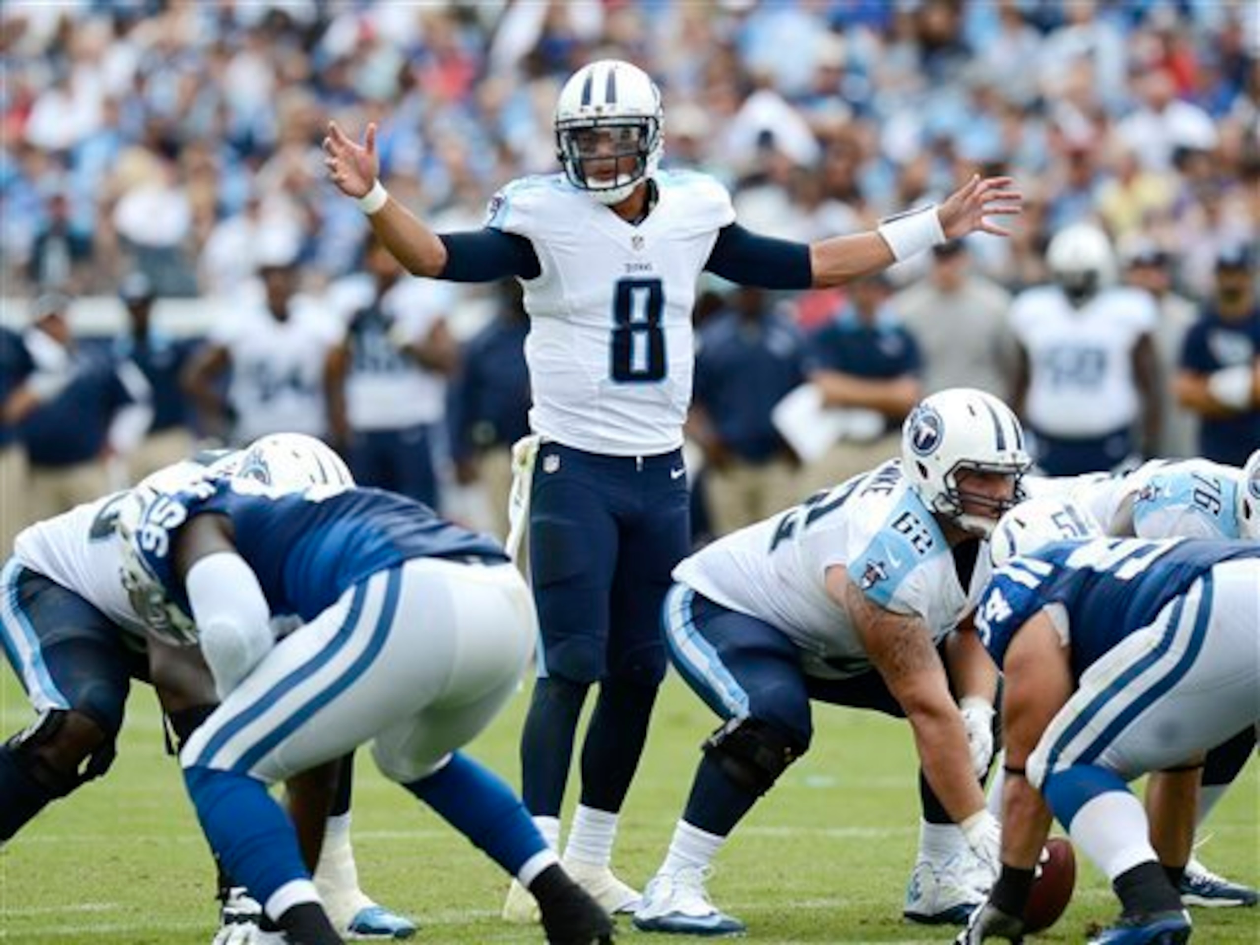 Tennessee QB Marcus Mariota Tennessee QB Marcus Mariota