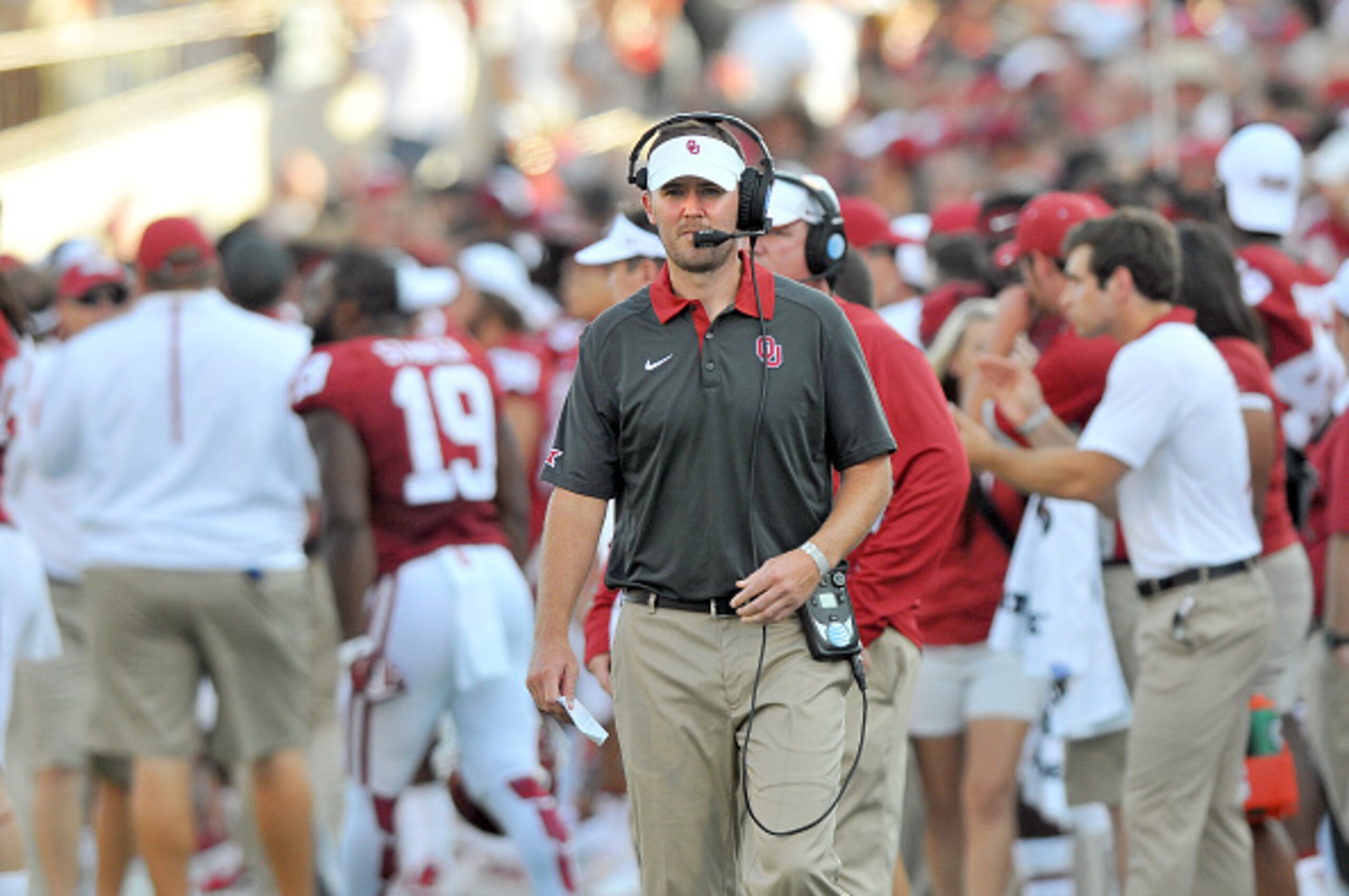 Lincoln Riley has made a huge impact in his first season as Oklahoma's offensive coordinator.