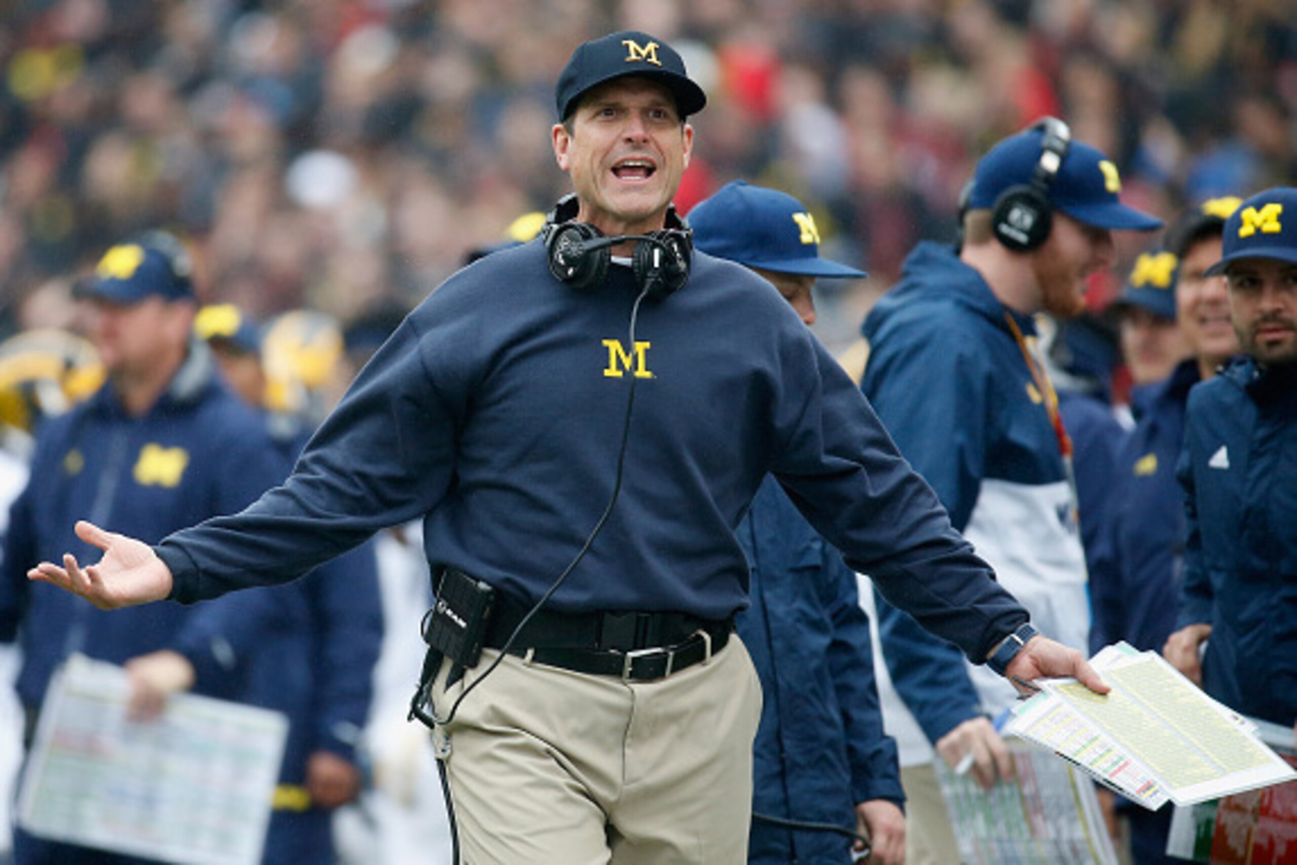 The 4-1 start is great, but Jim Harbaugh certainly isn't happy about everything.