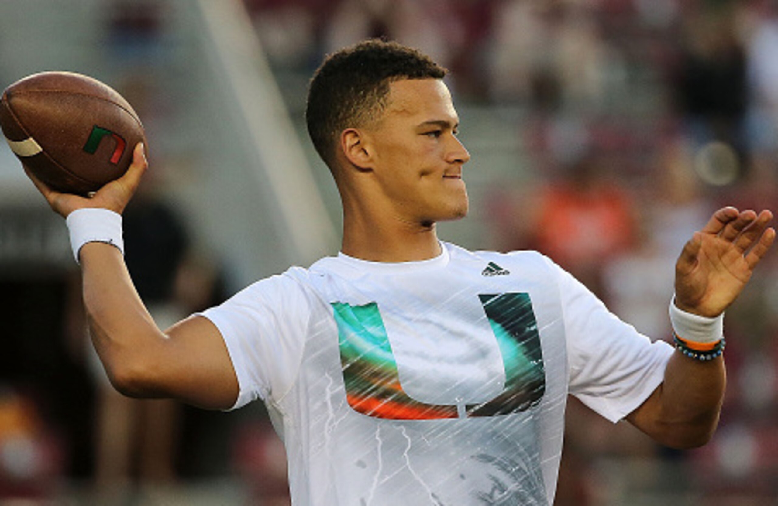 Miami quarterback Brad Kaaya